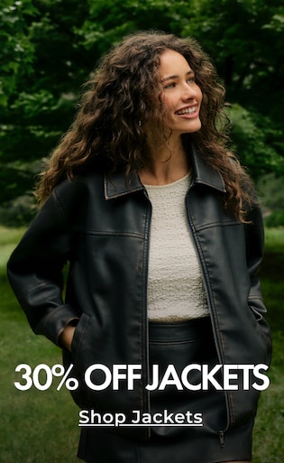 30% Off Jackets. Shop Jackets