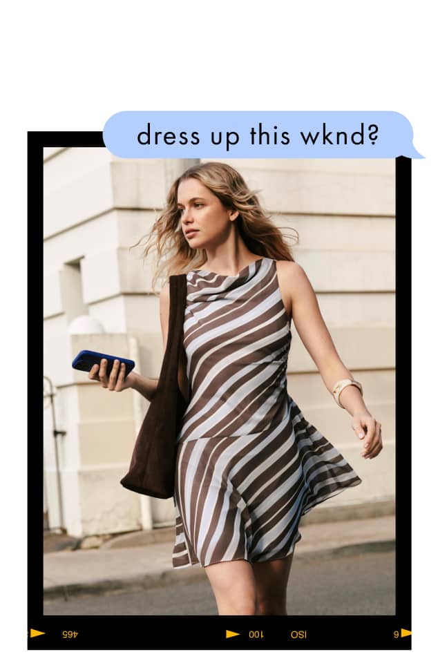 Dress up this weekend?
