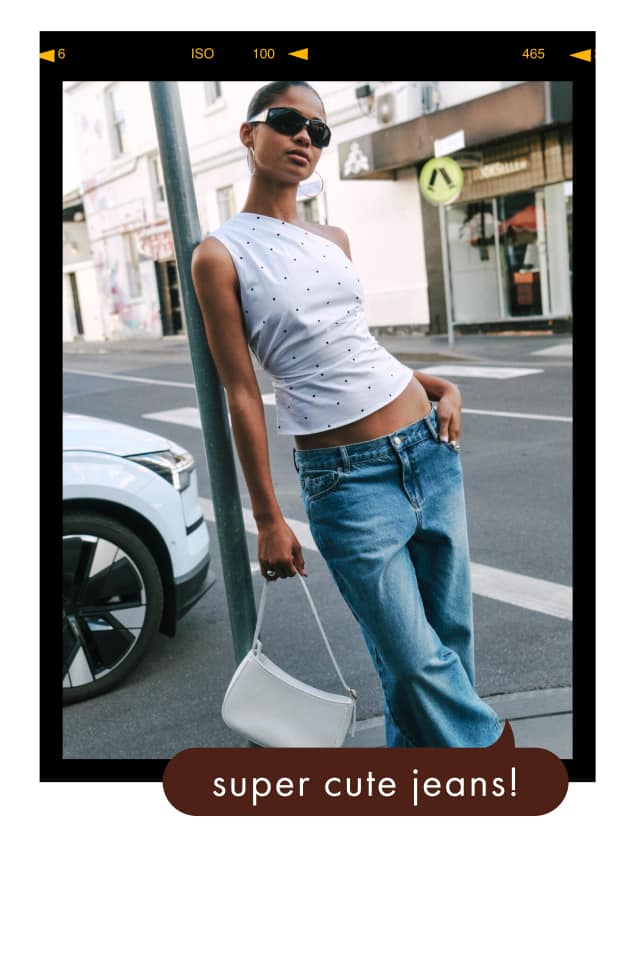 Super cute jeans!