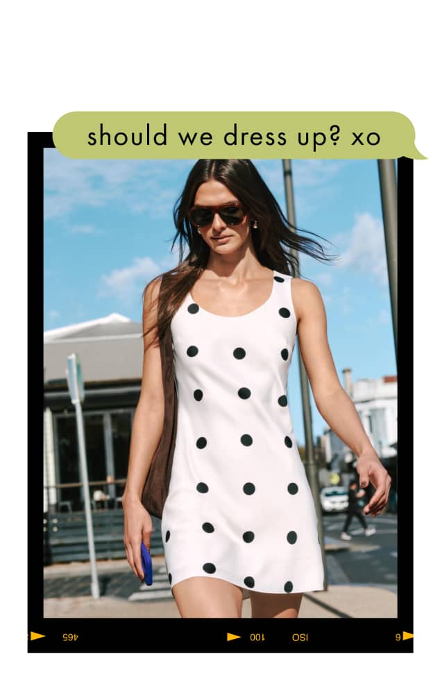 Should we dress up? xo