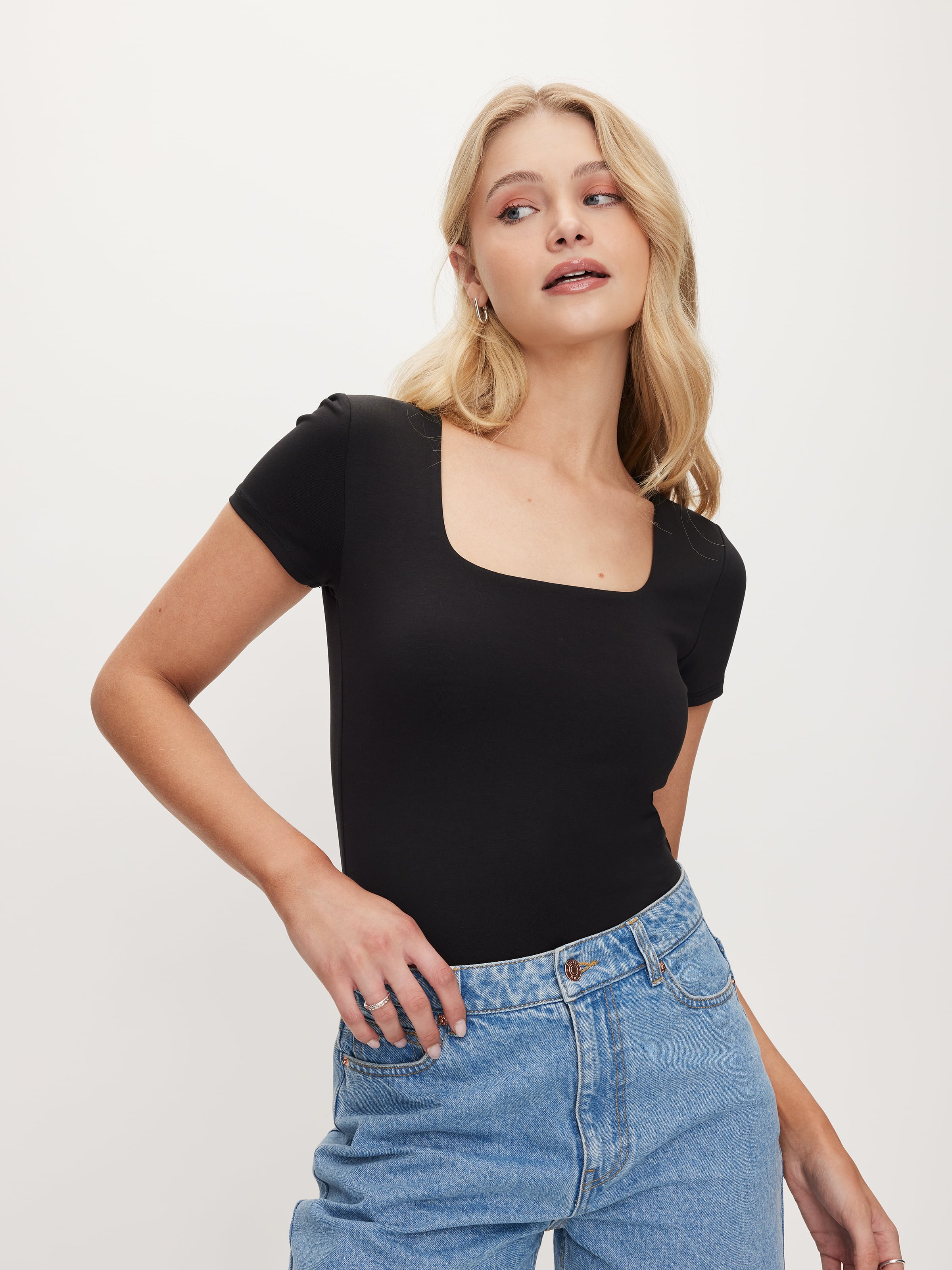 Square Neck Tee