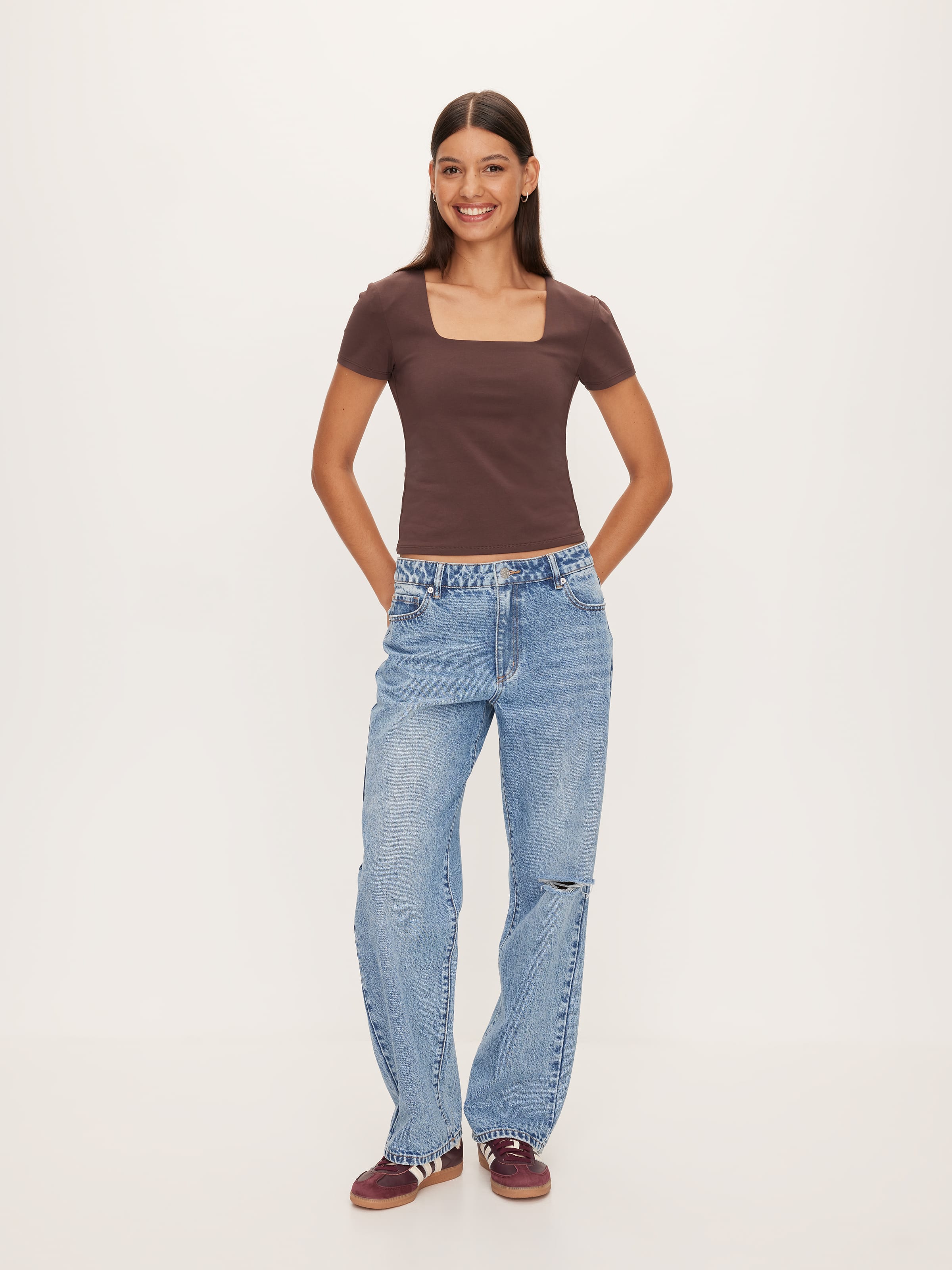 Square Neck Tee