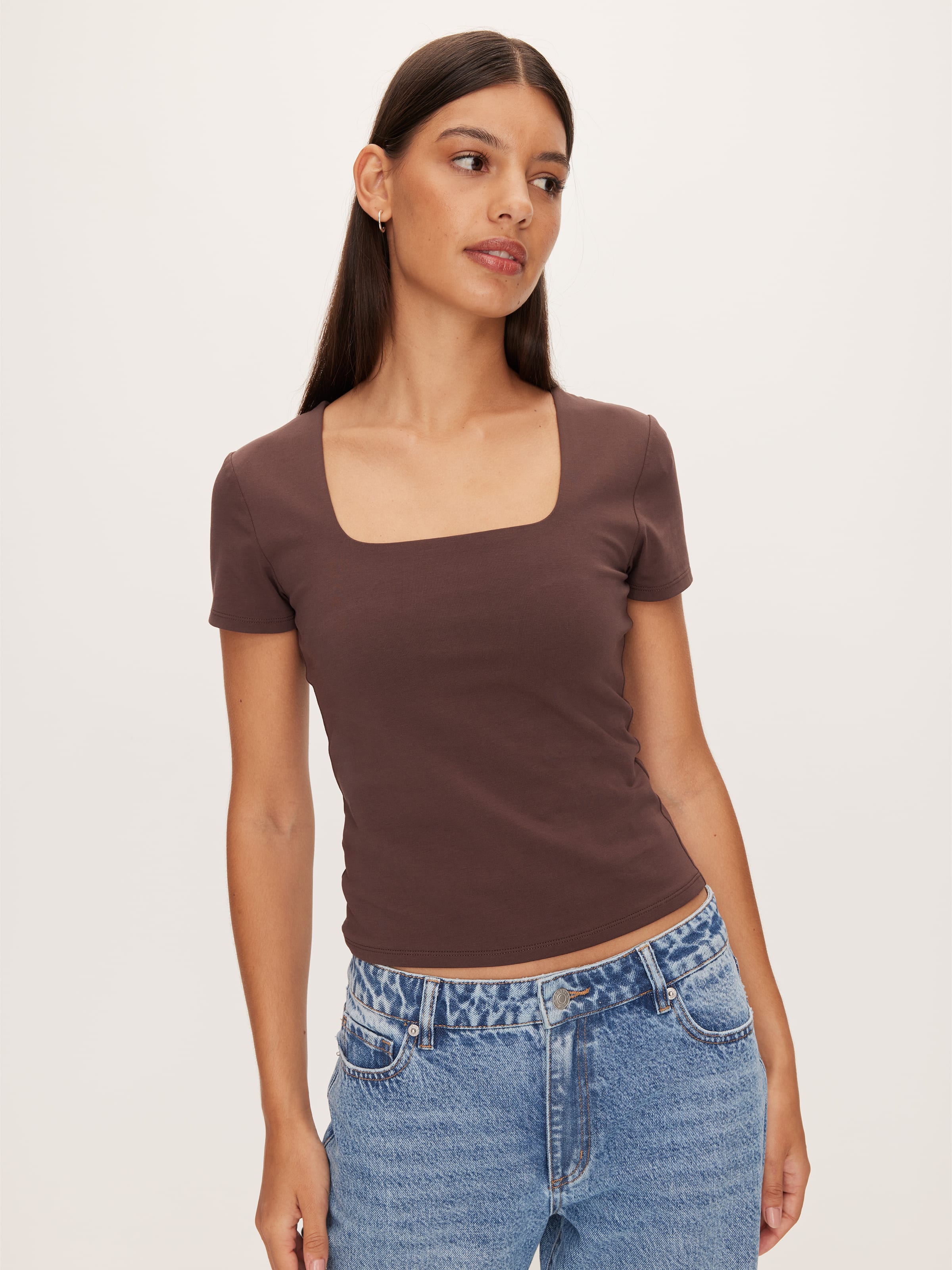 Square Neck Tee