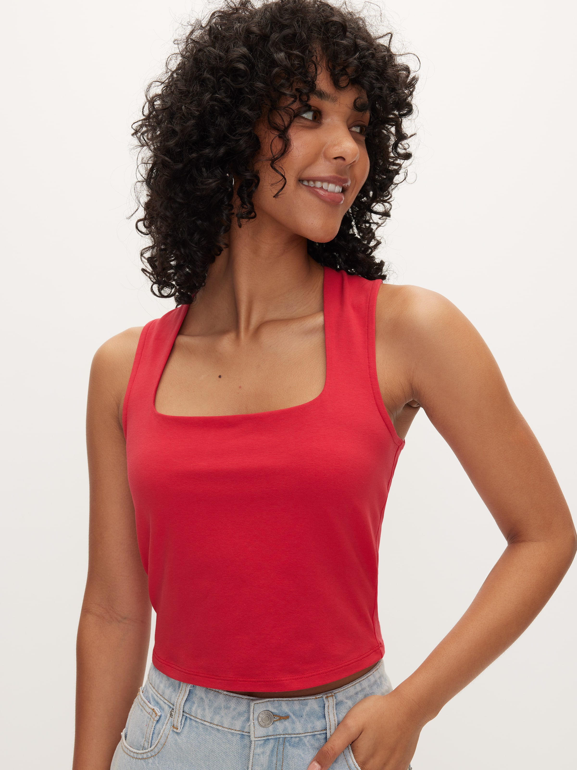Open Neck Tank