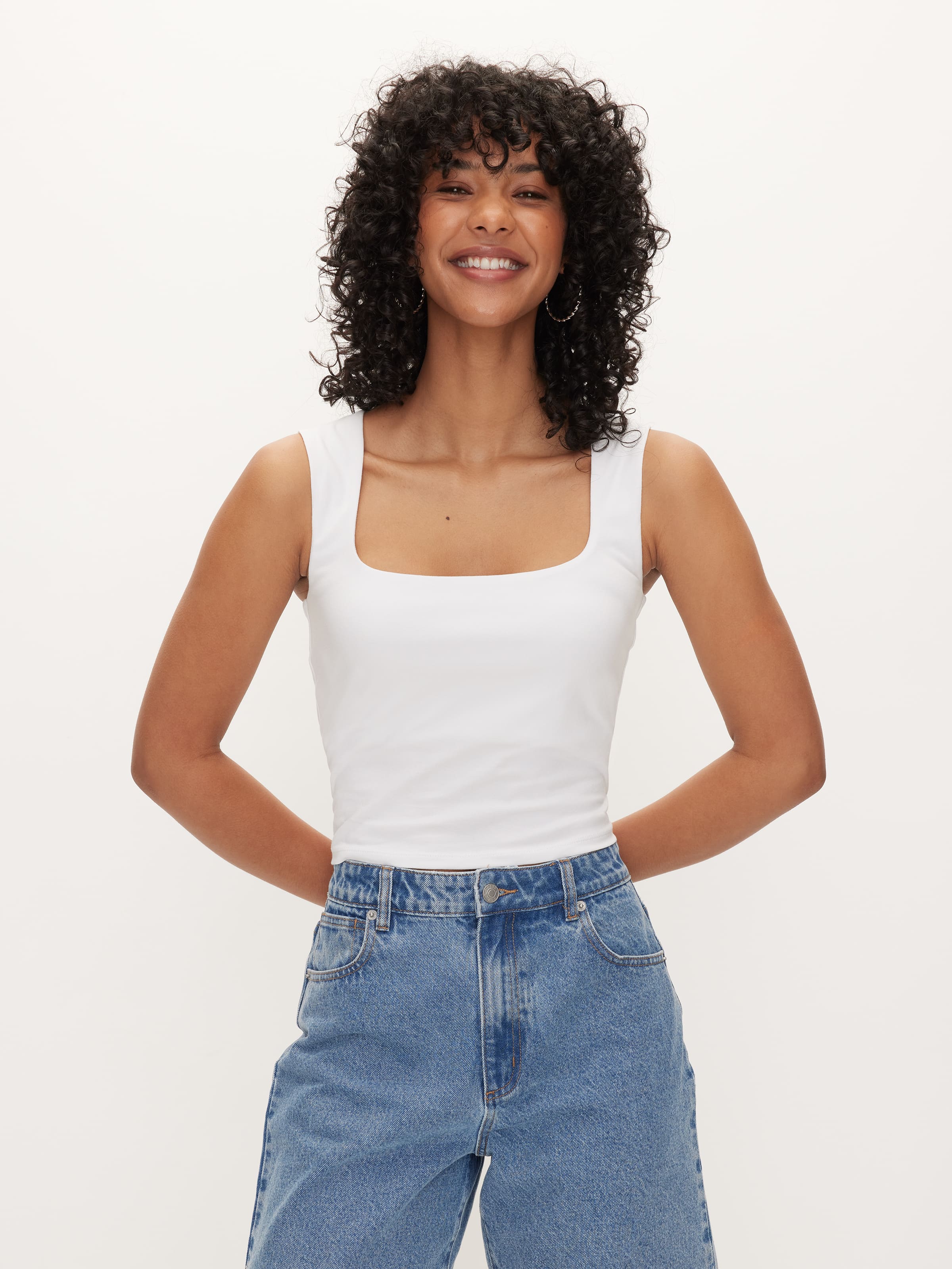 Open Neck Tank