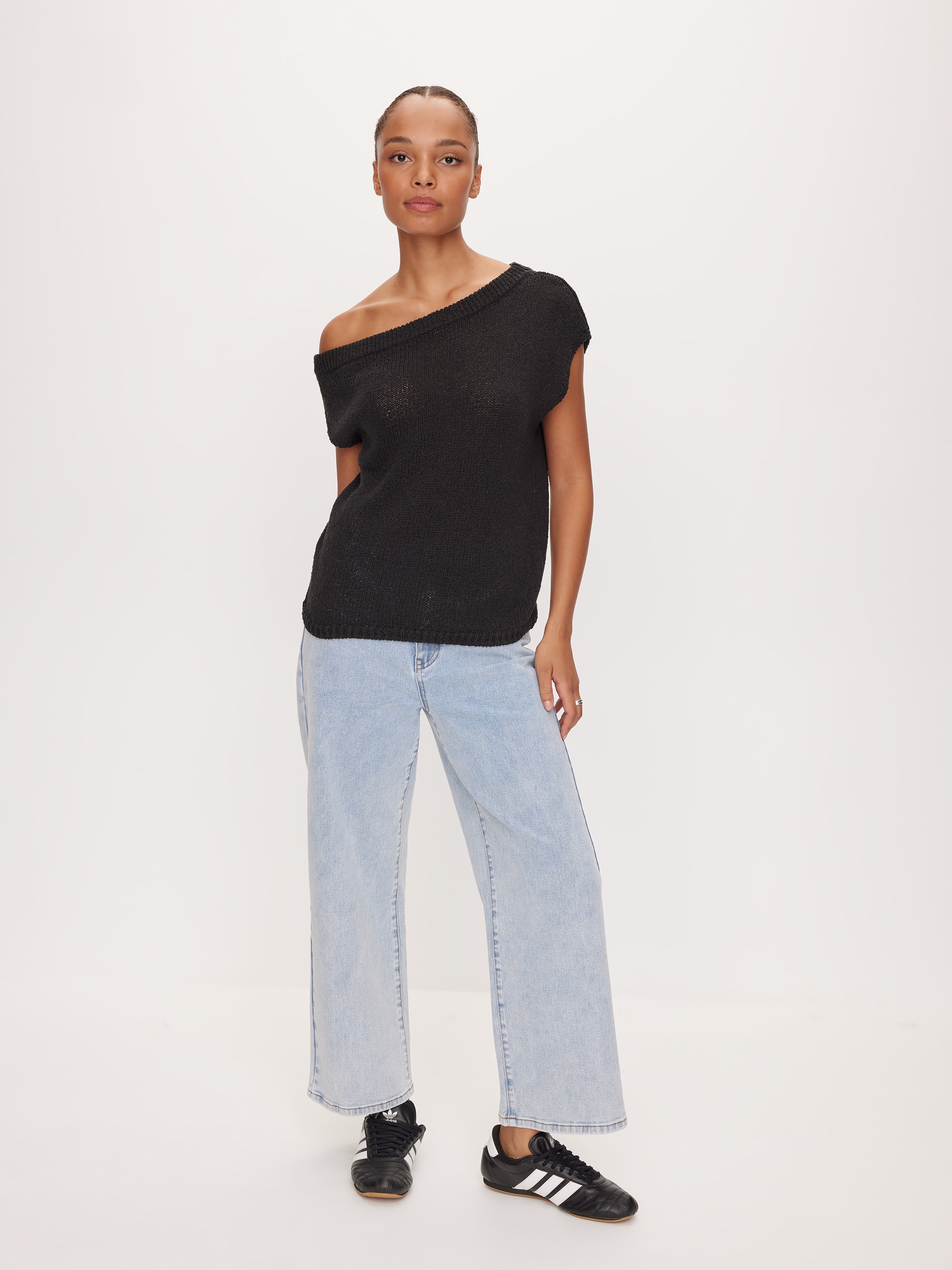 Melanie Off Shoulder Knit