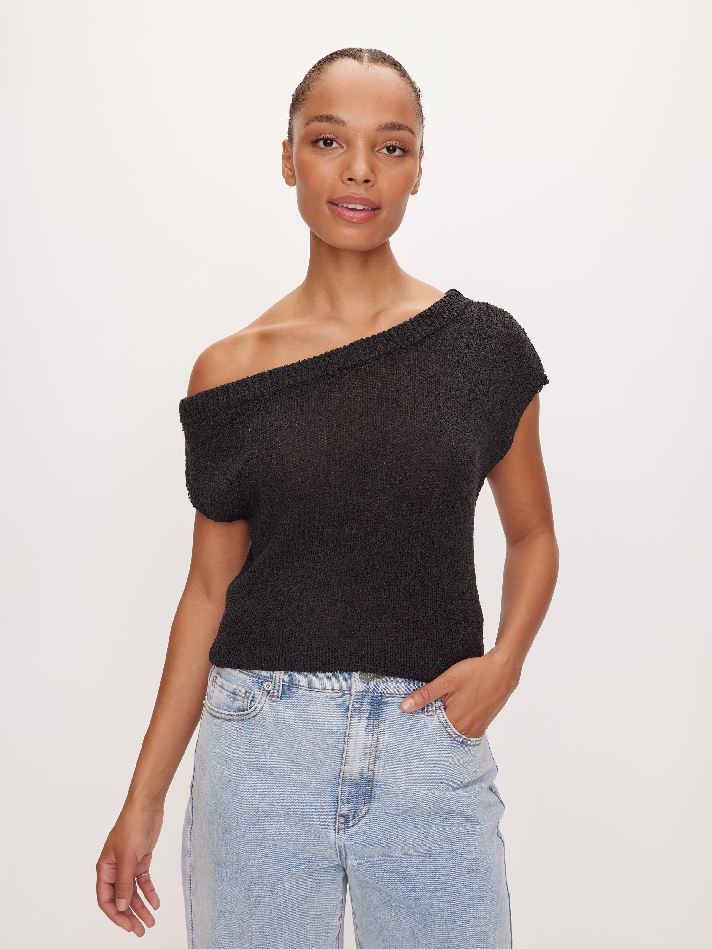 Melanie Off Shoulder Knit