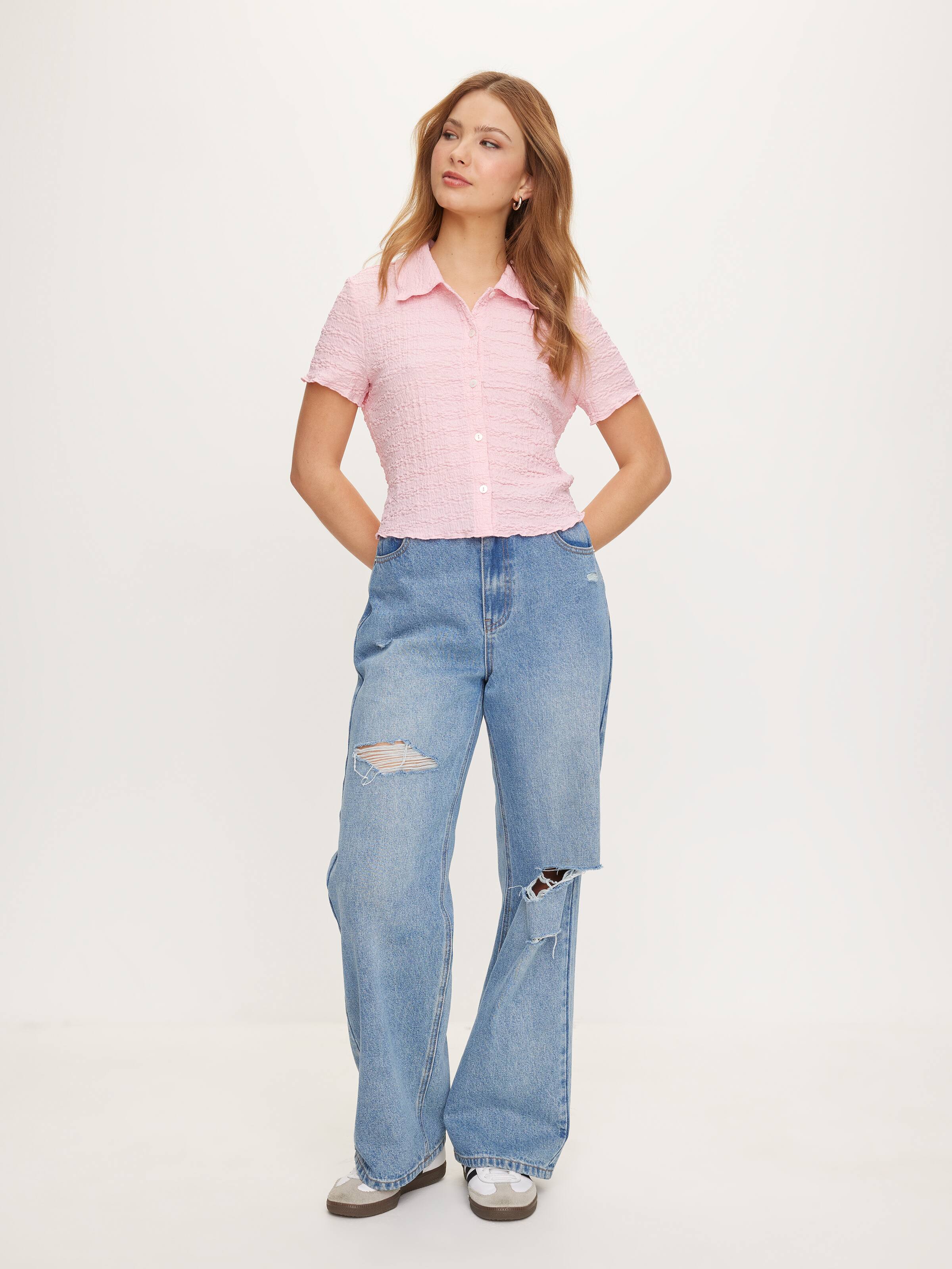 Tianne Textured Top