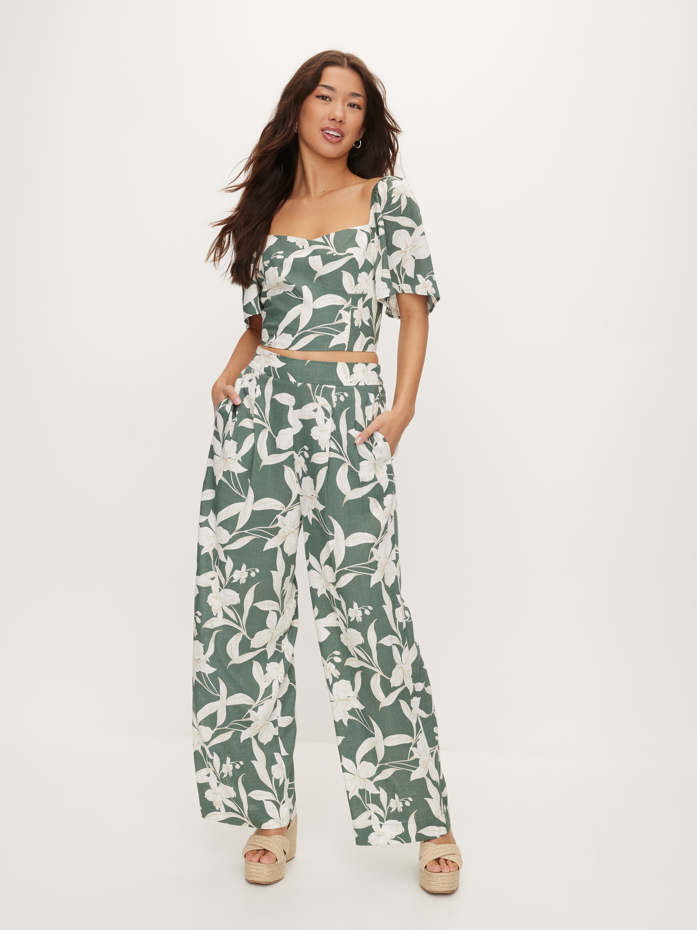 Faye Flutter Sleeve Top