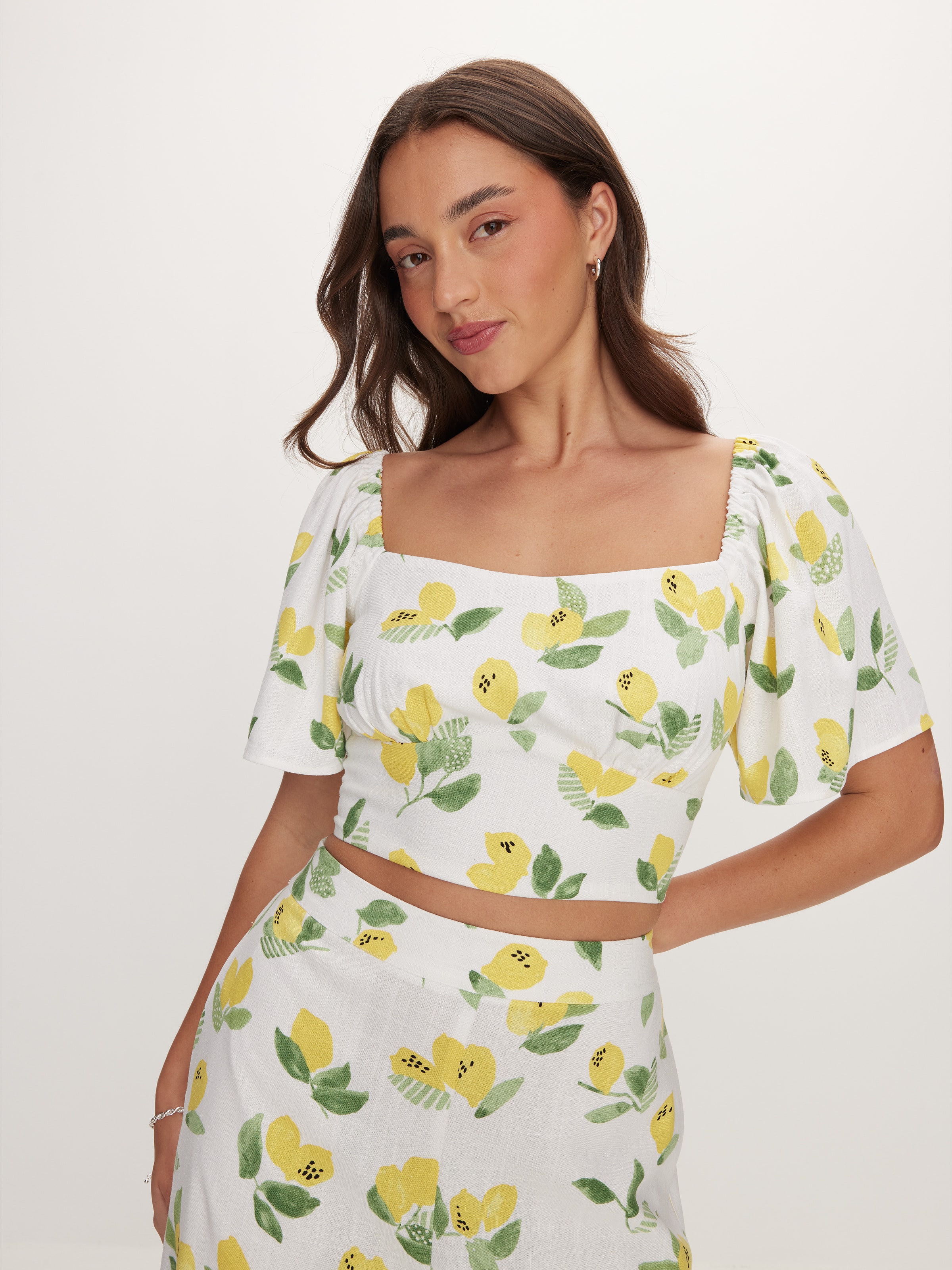 Rhea Flutter Top