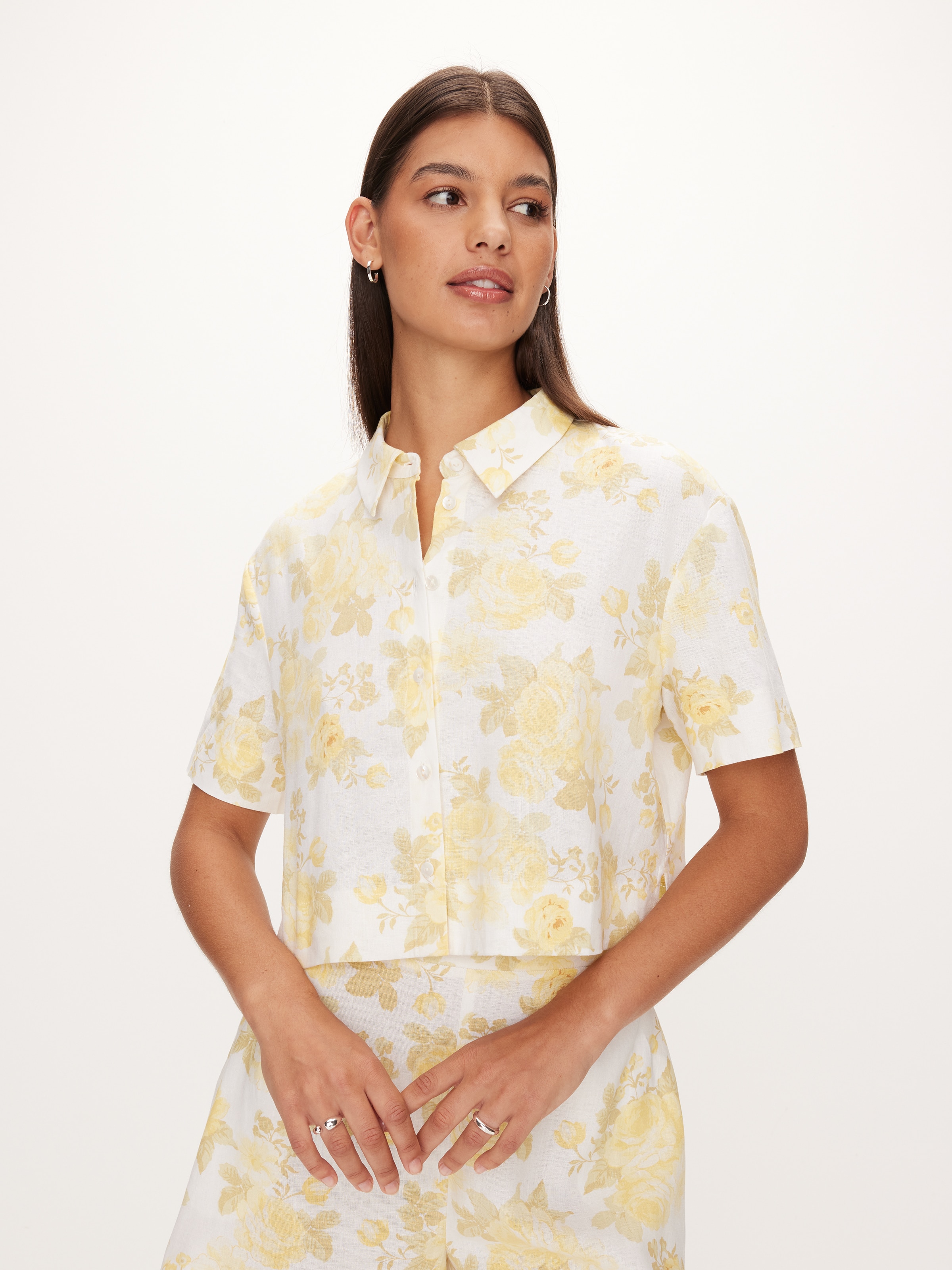 Cassia Crop Shirt