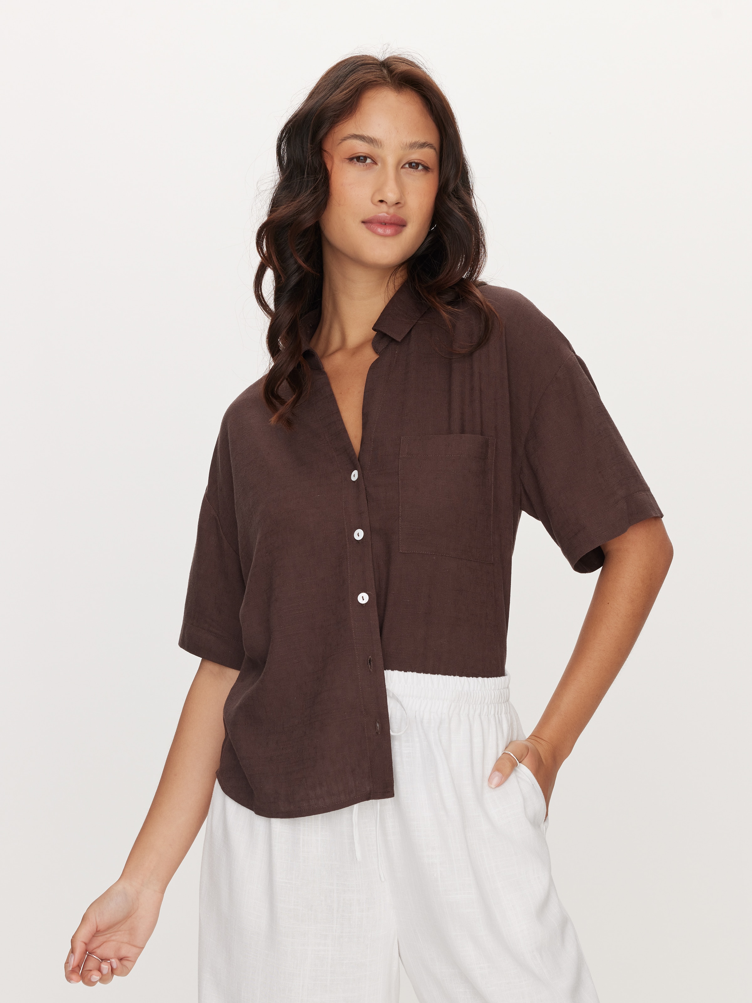 Dylan Pocket Front Short Sleeve Shirt