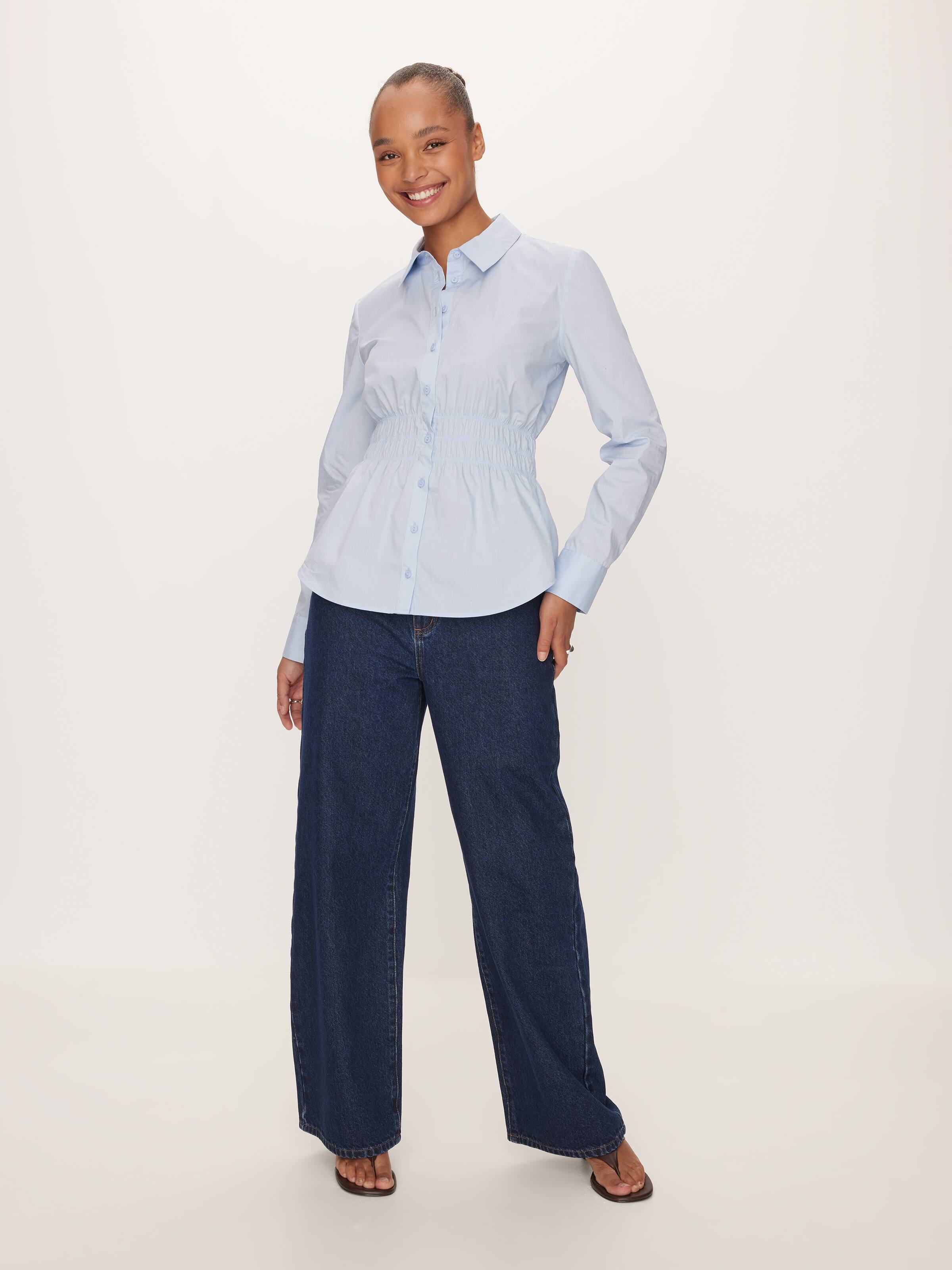 Stella Long Sleeve Cotton Shirt