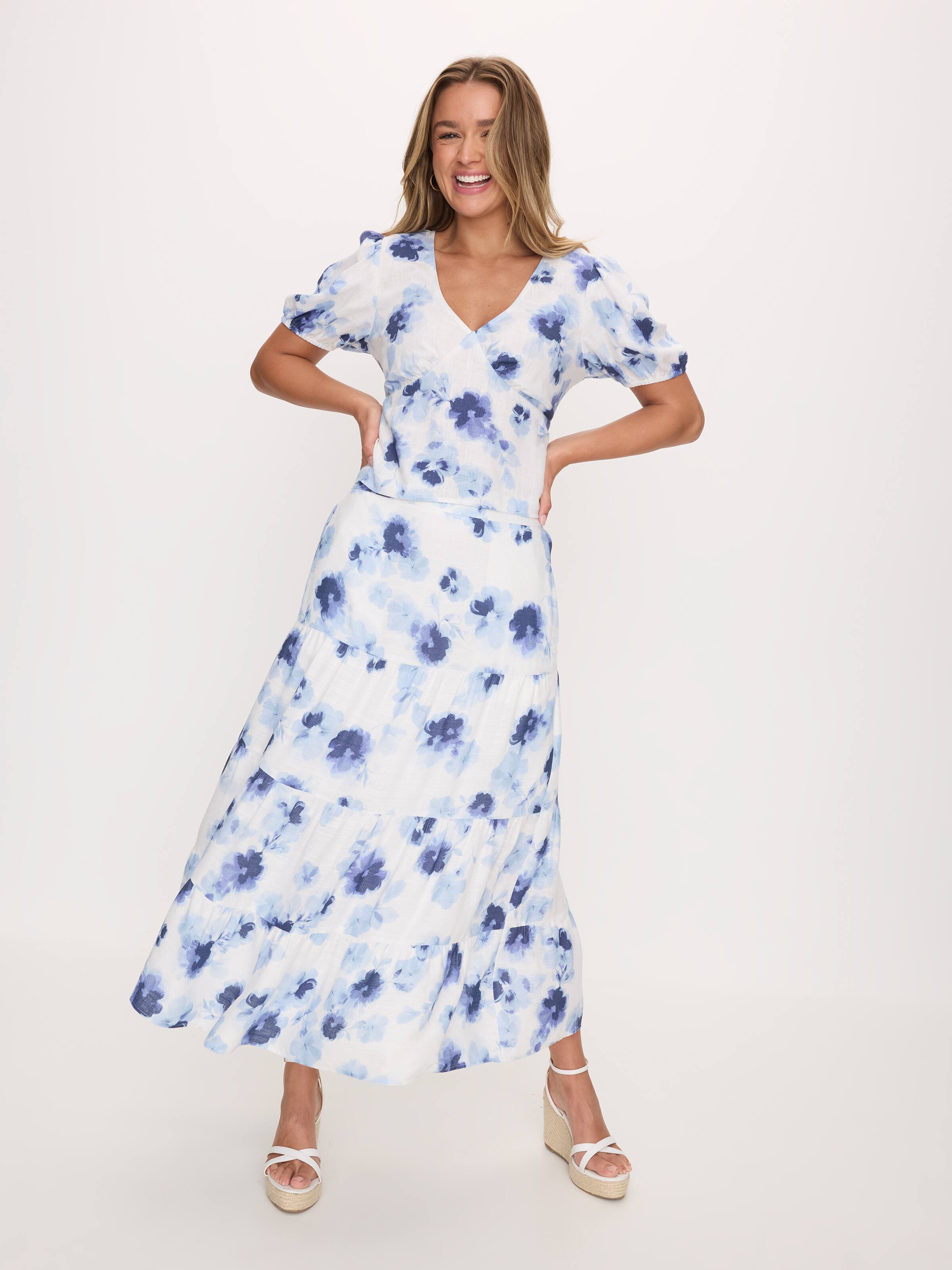 Image for Tamika Puff Sleeve Top from JustGroupNZ