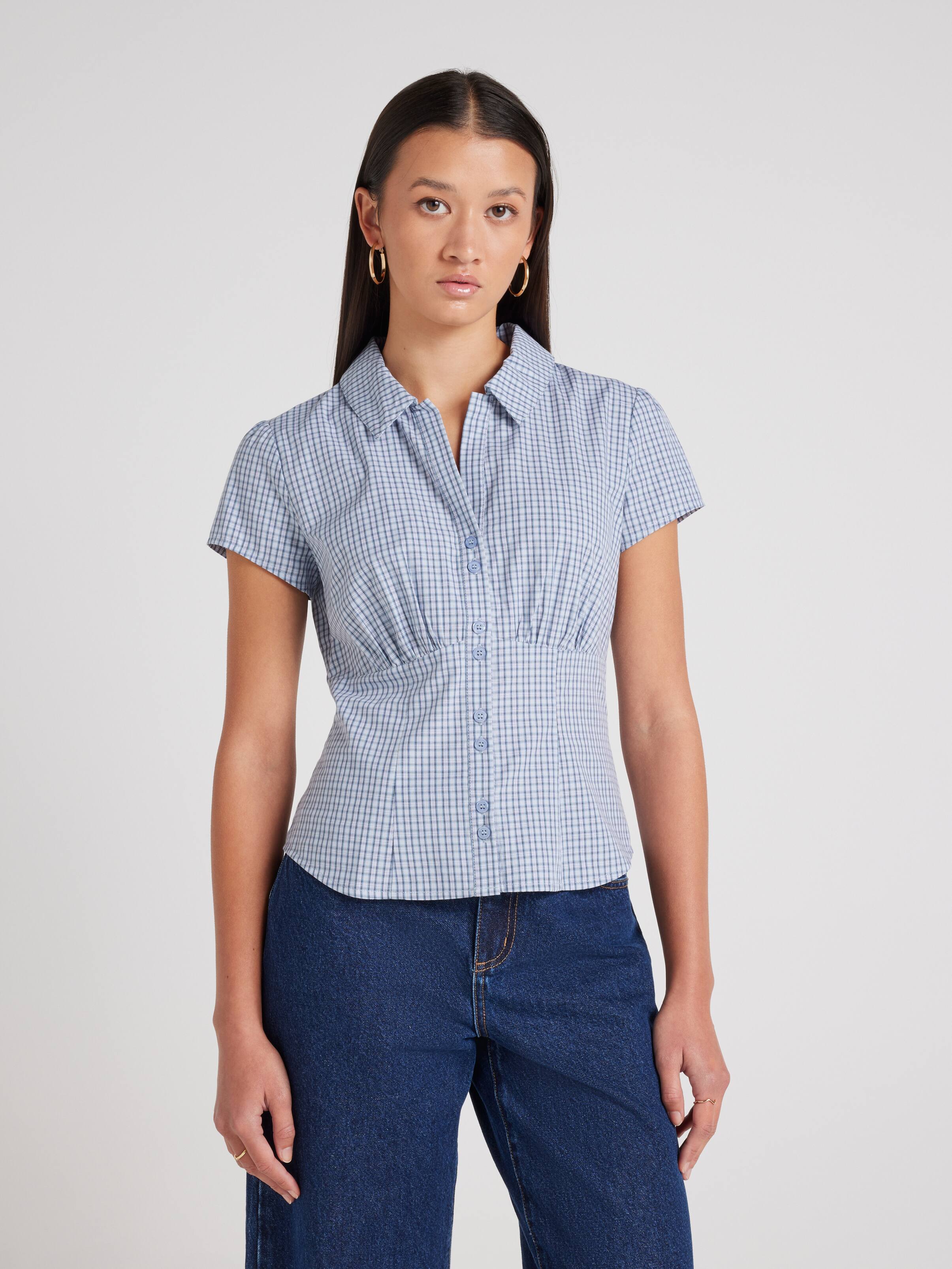 Faye Button Through Short Sleeve Shirt