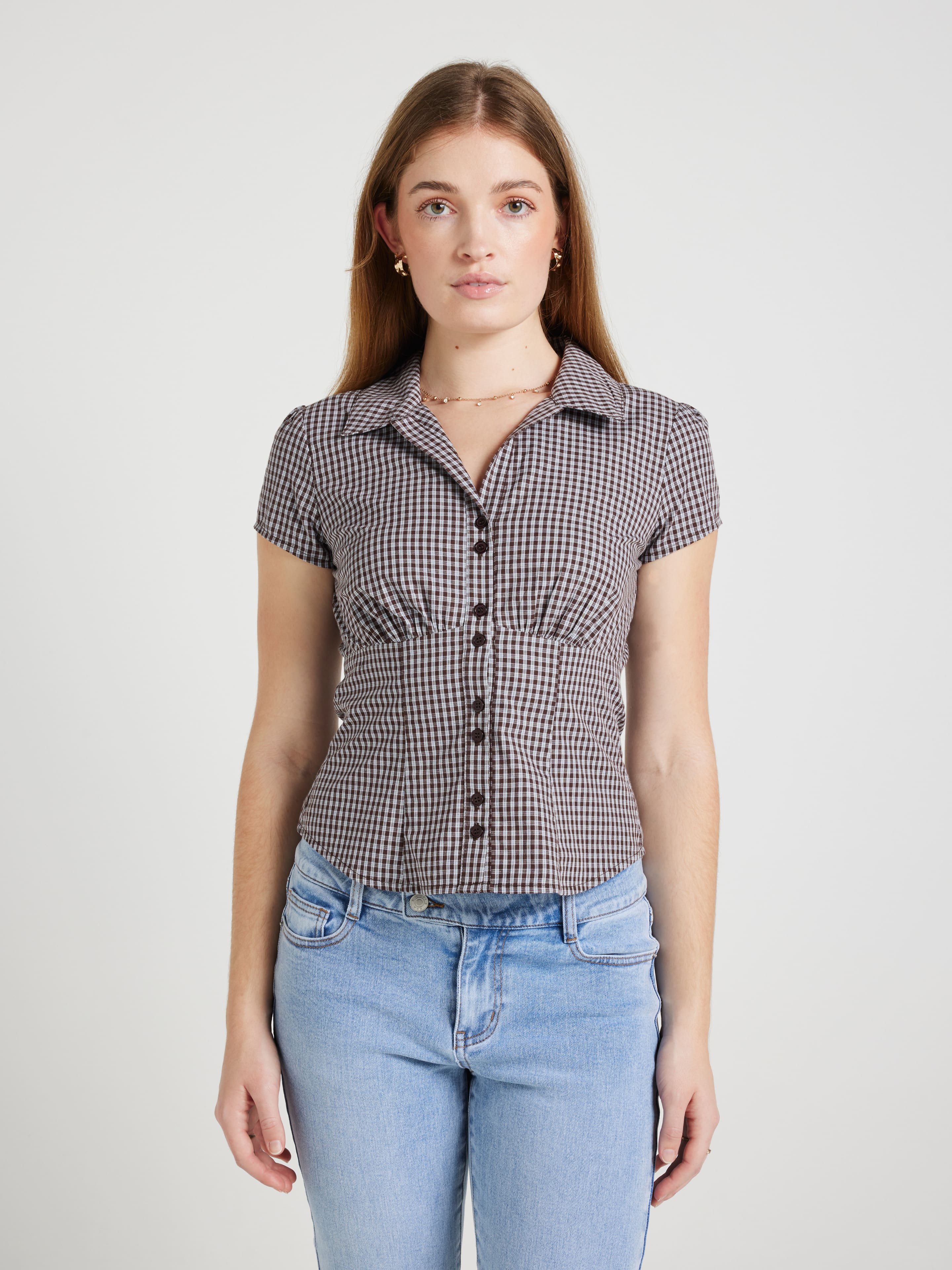 Faye Button Through Short Sleeve Shirt