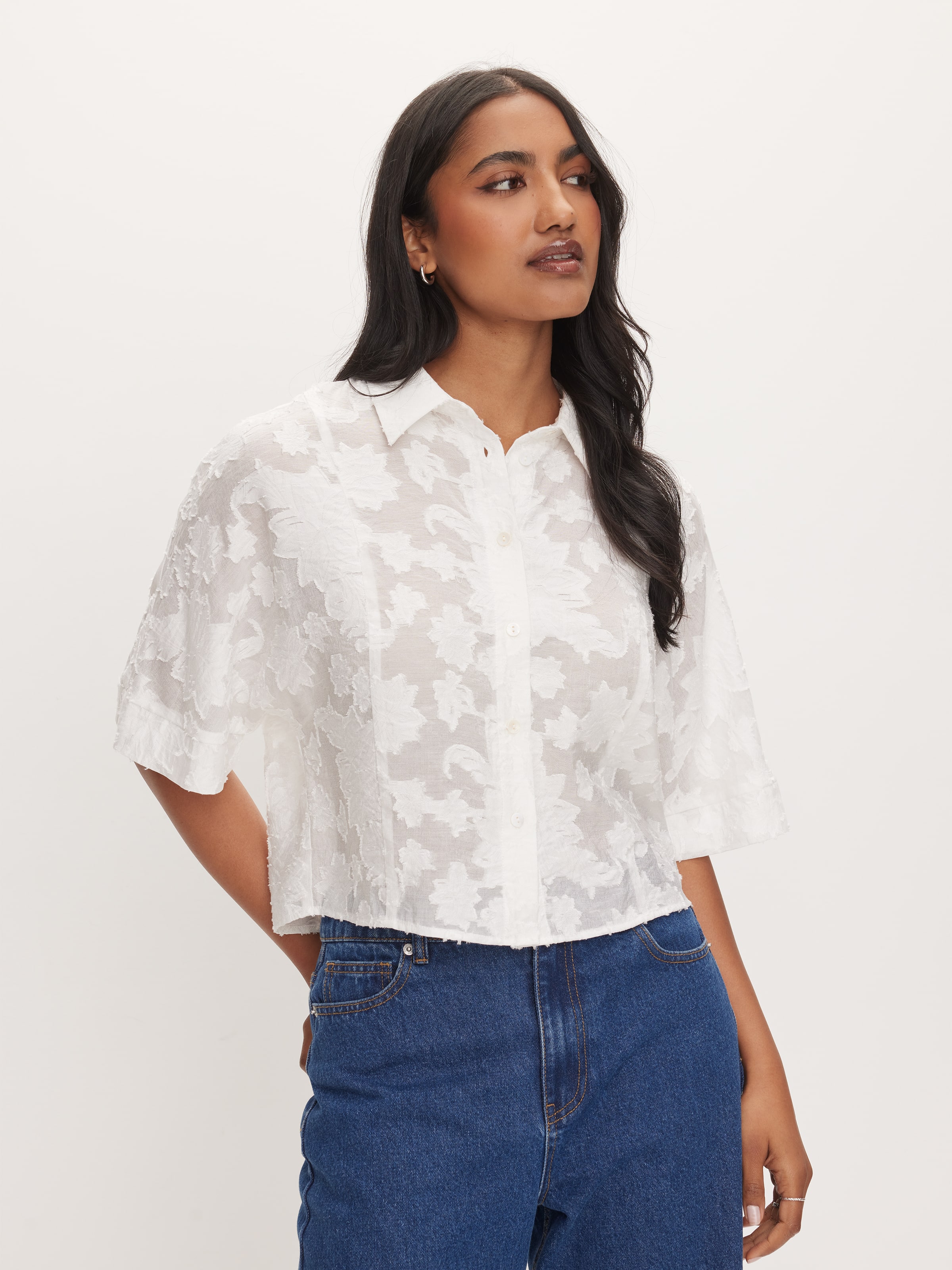 Annie Jacquard Shirt
