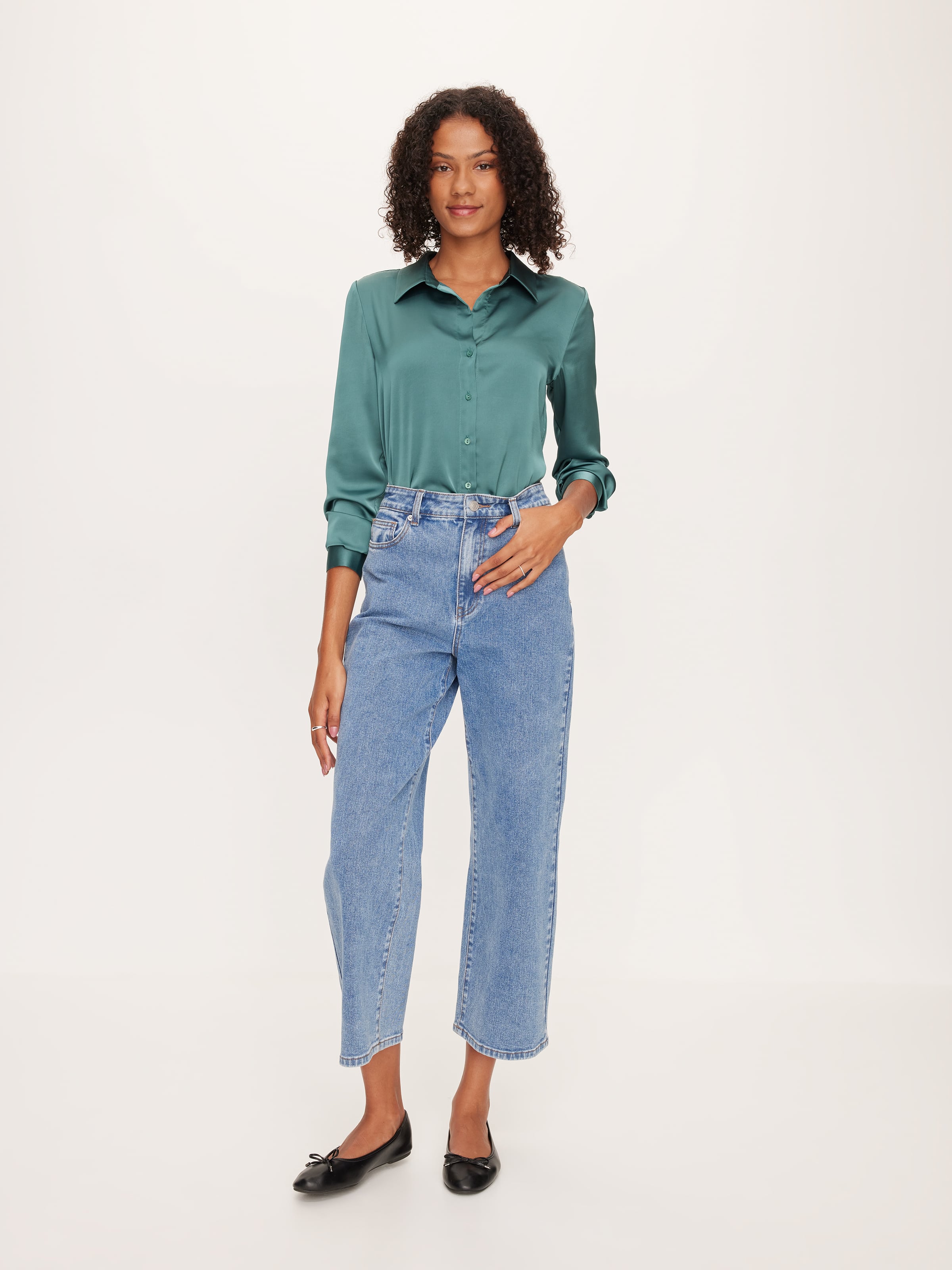 Elisa Satin Shirt