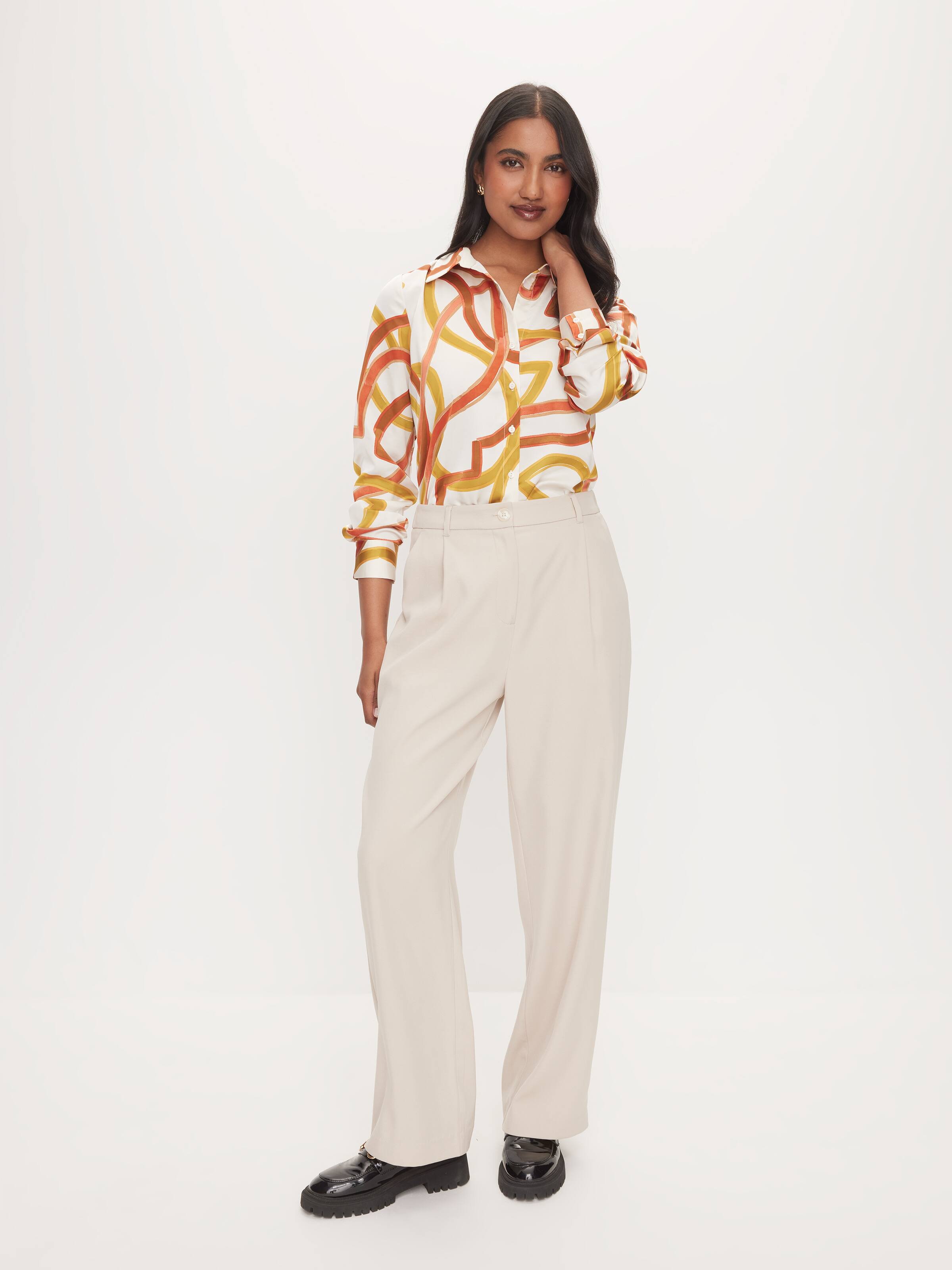 Elisa Satin Shirt