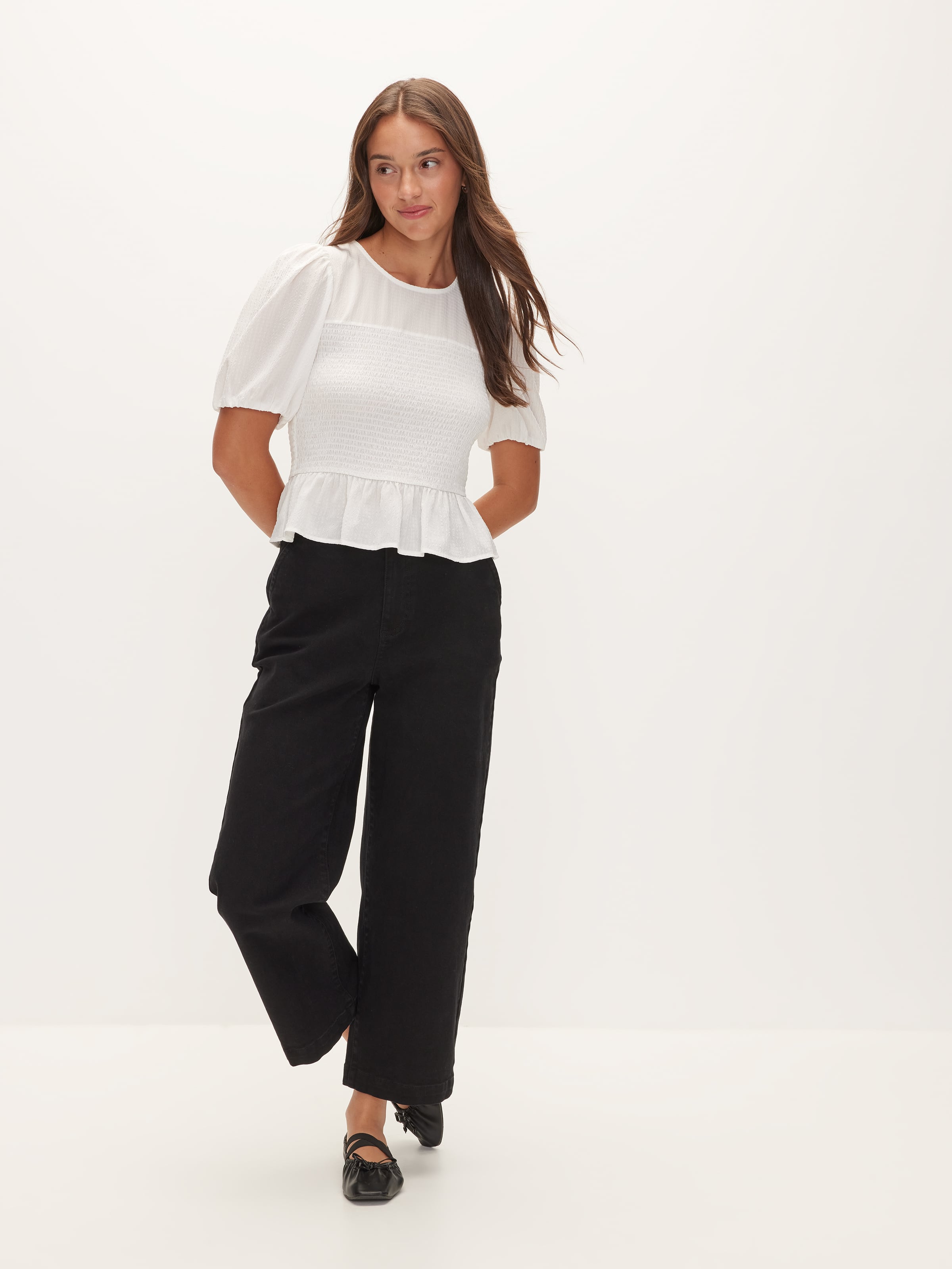 Nala Shirred Top