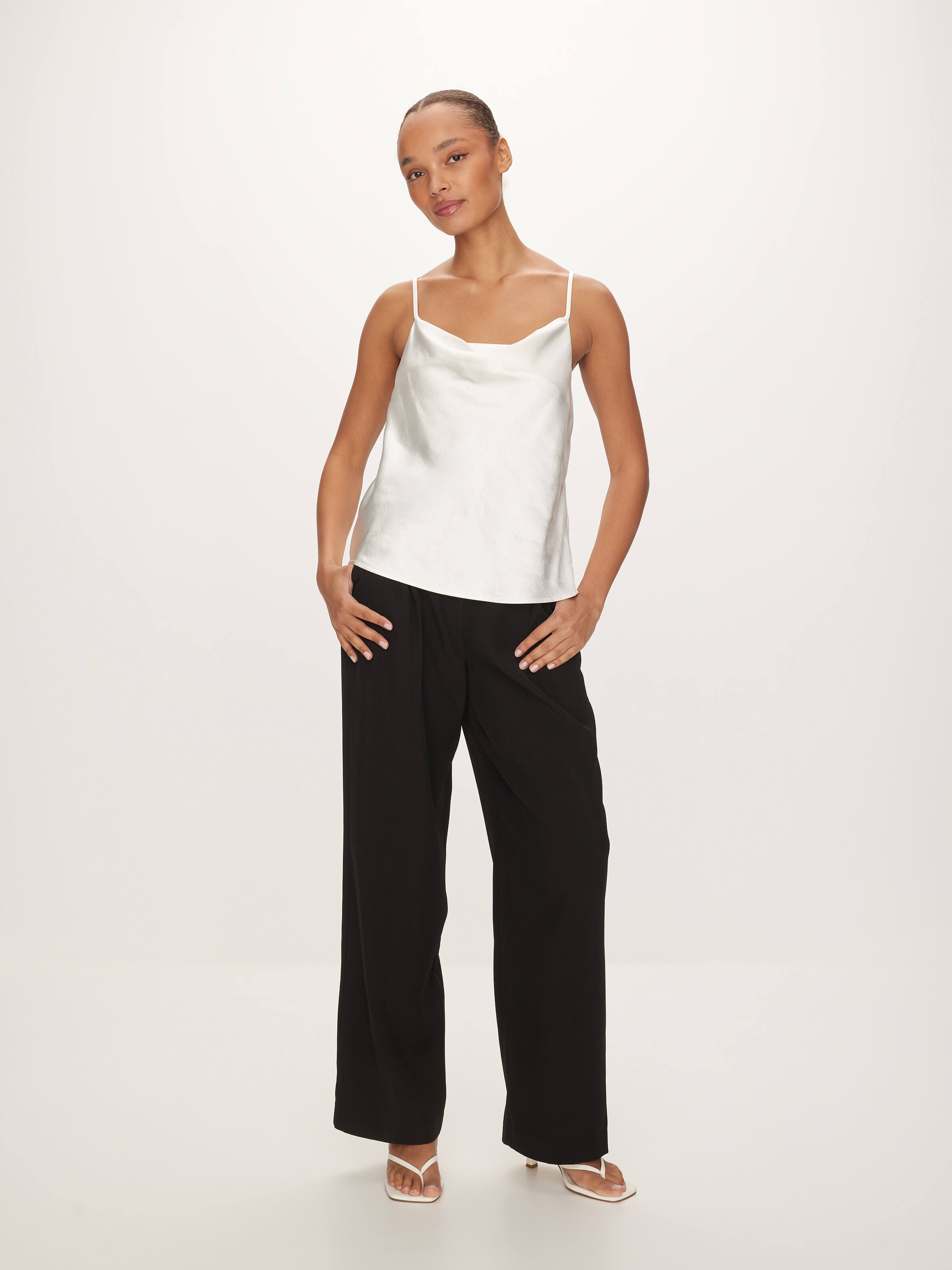 Lotus Cowl Neck Cami