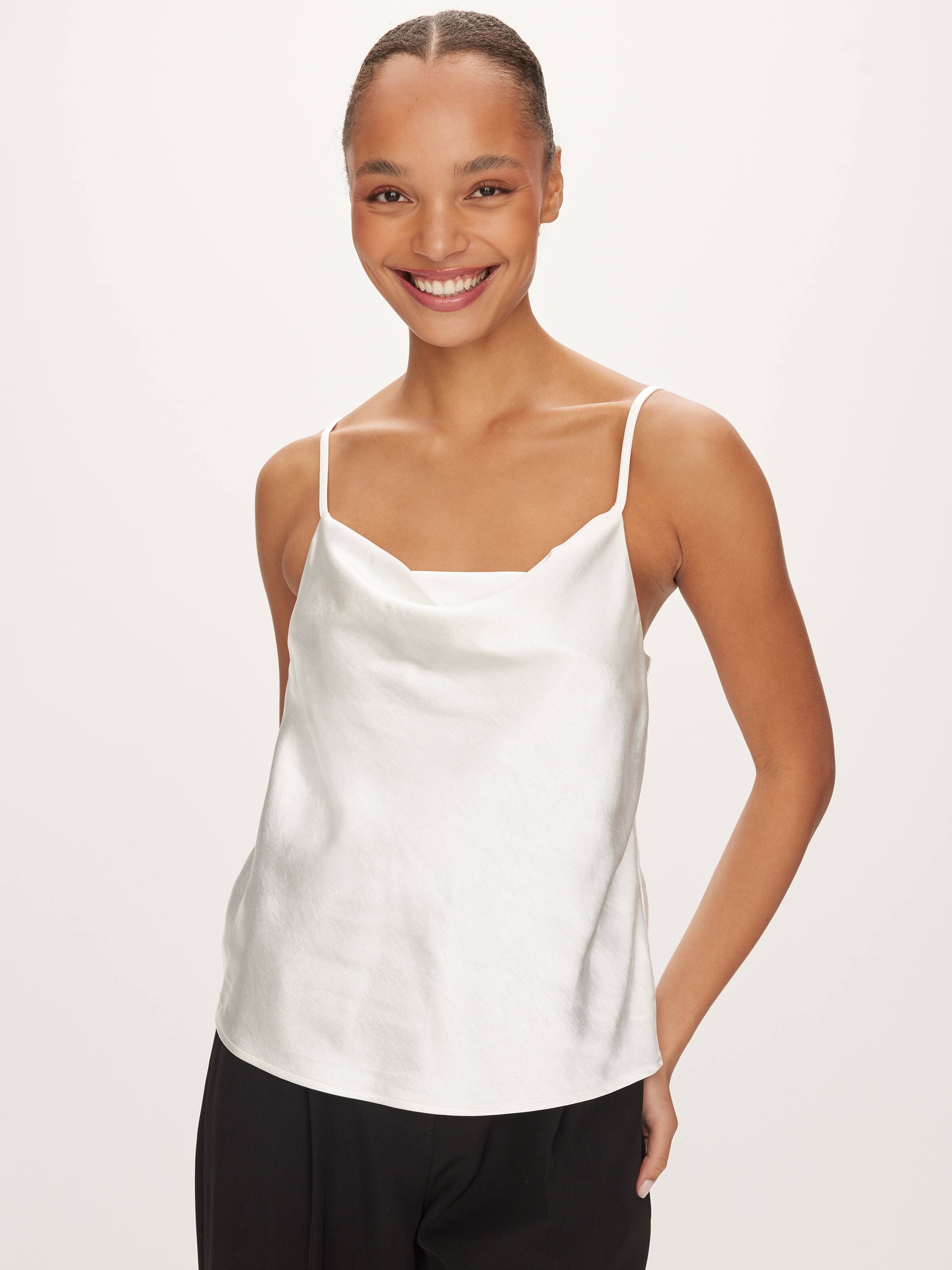 Lotus Cowl Neck Cami