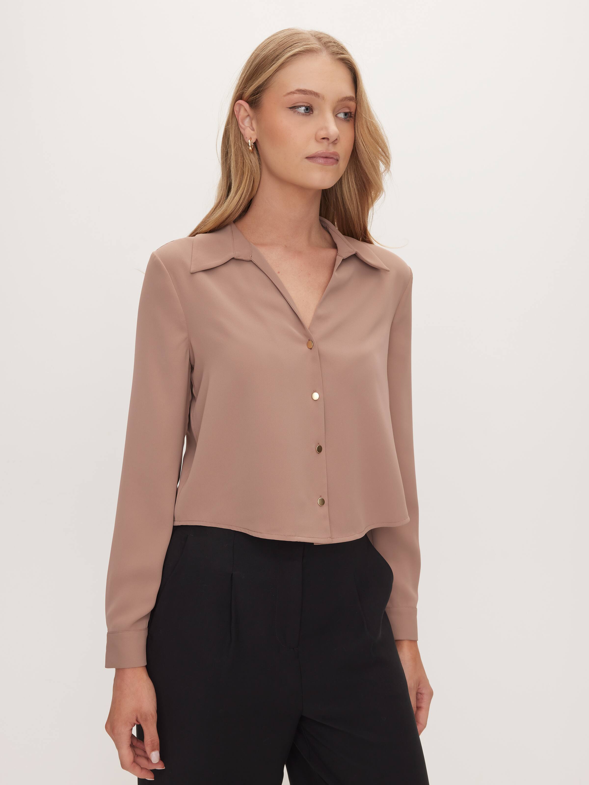 Laila Cropped Shirt