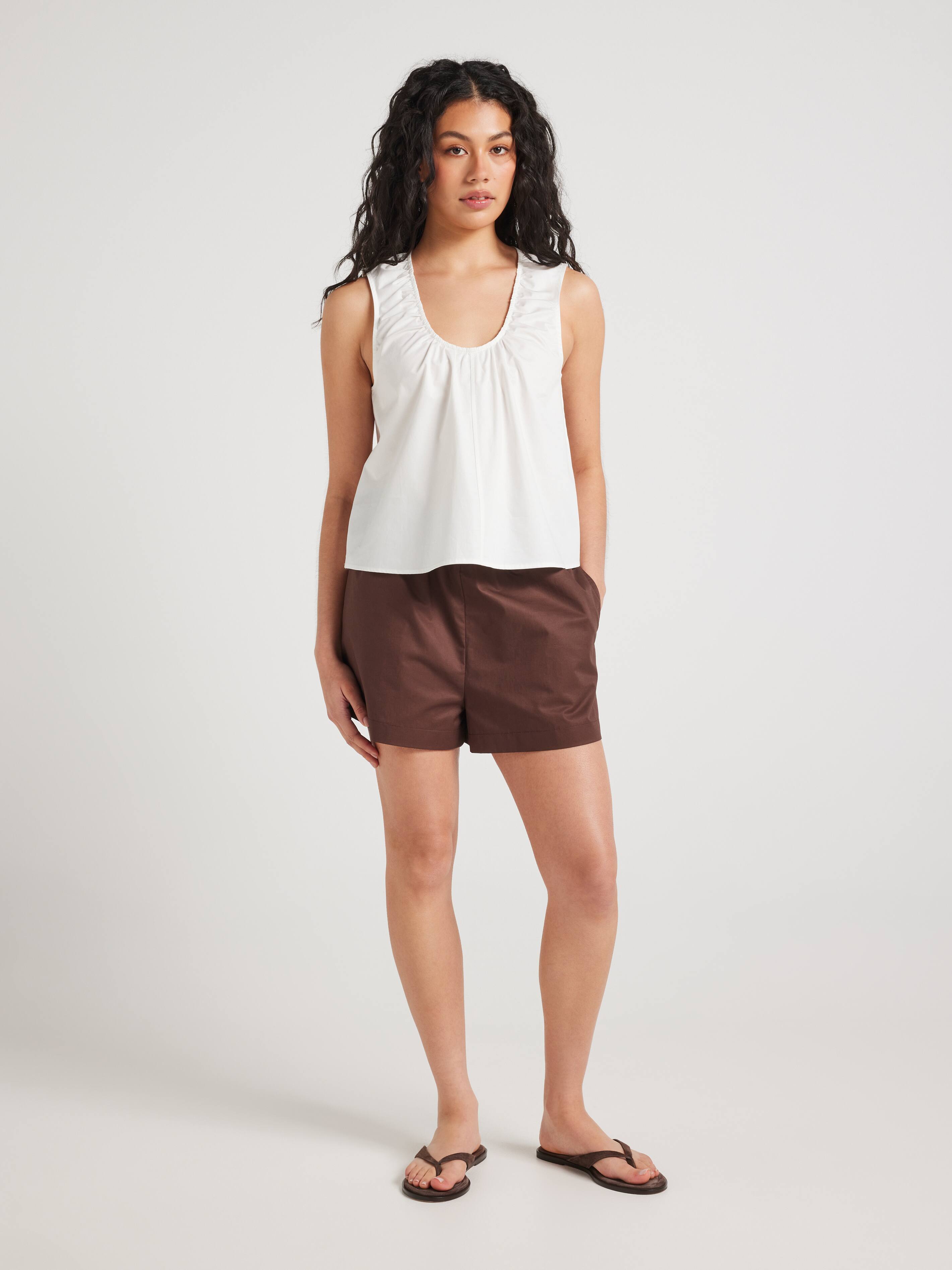 Simone Sleevless Swing Top