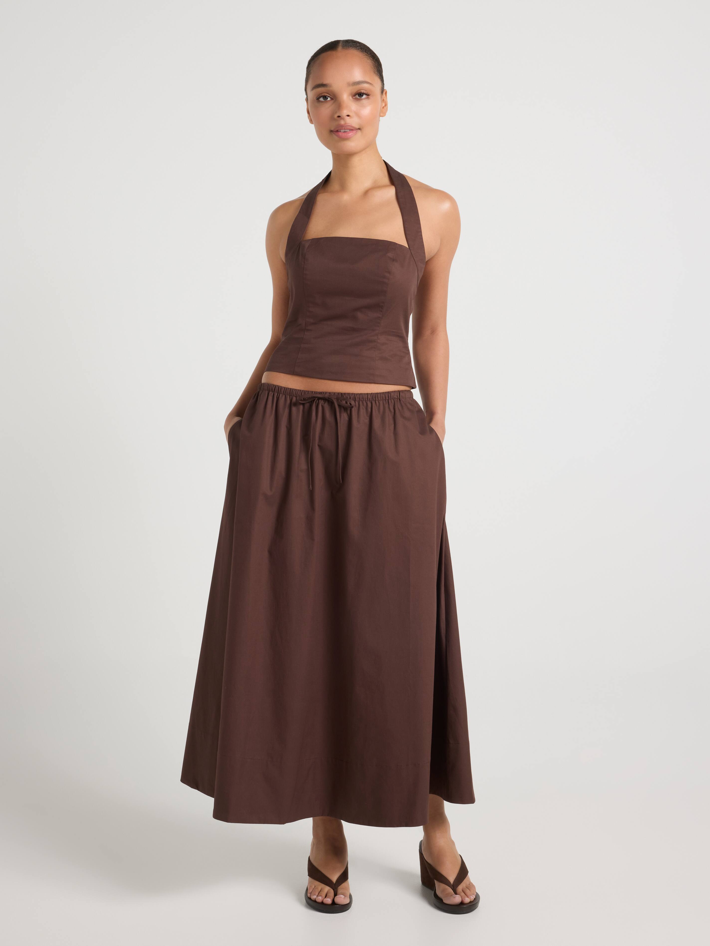 Rory Cotton Halter Top