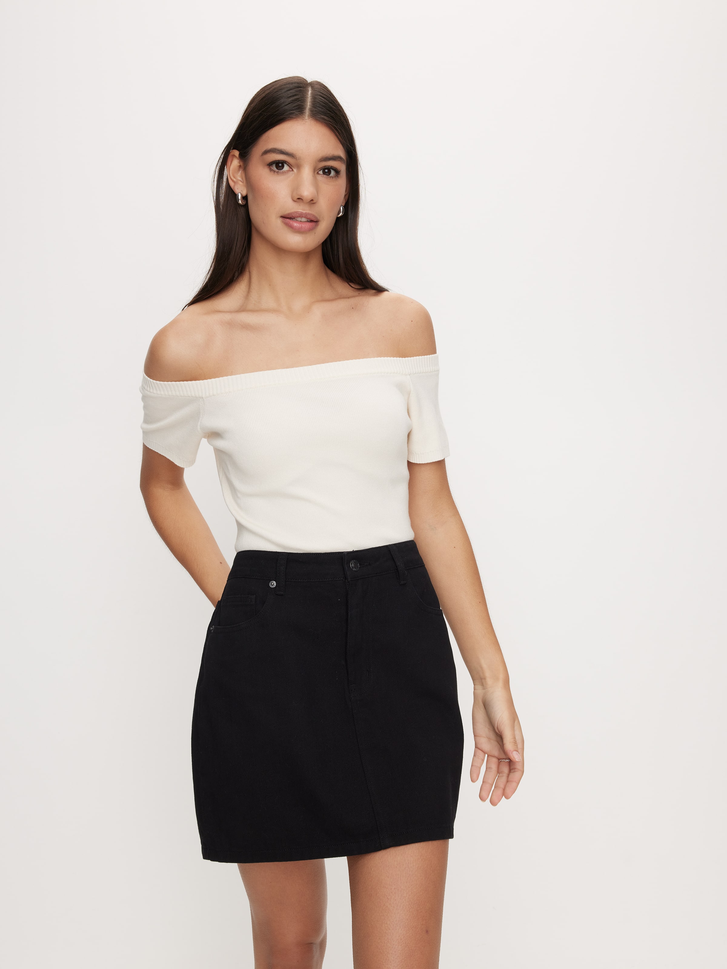 Brandy Off Shoulder Knit