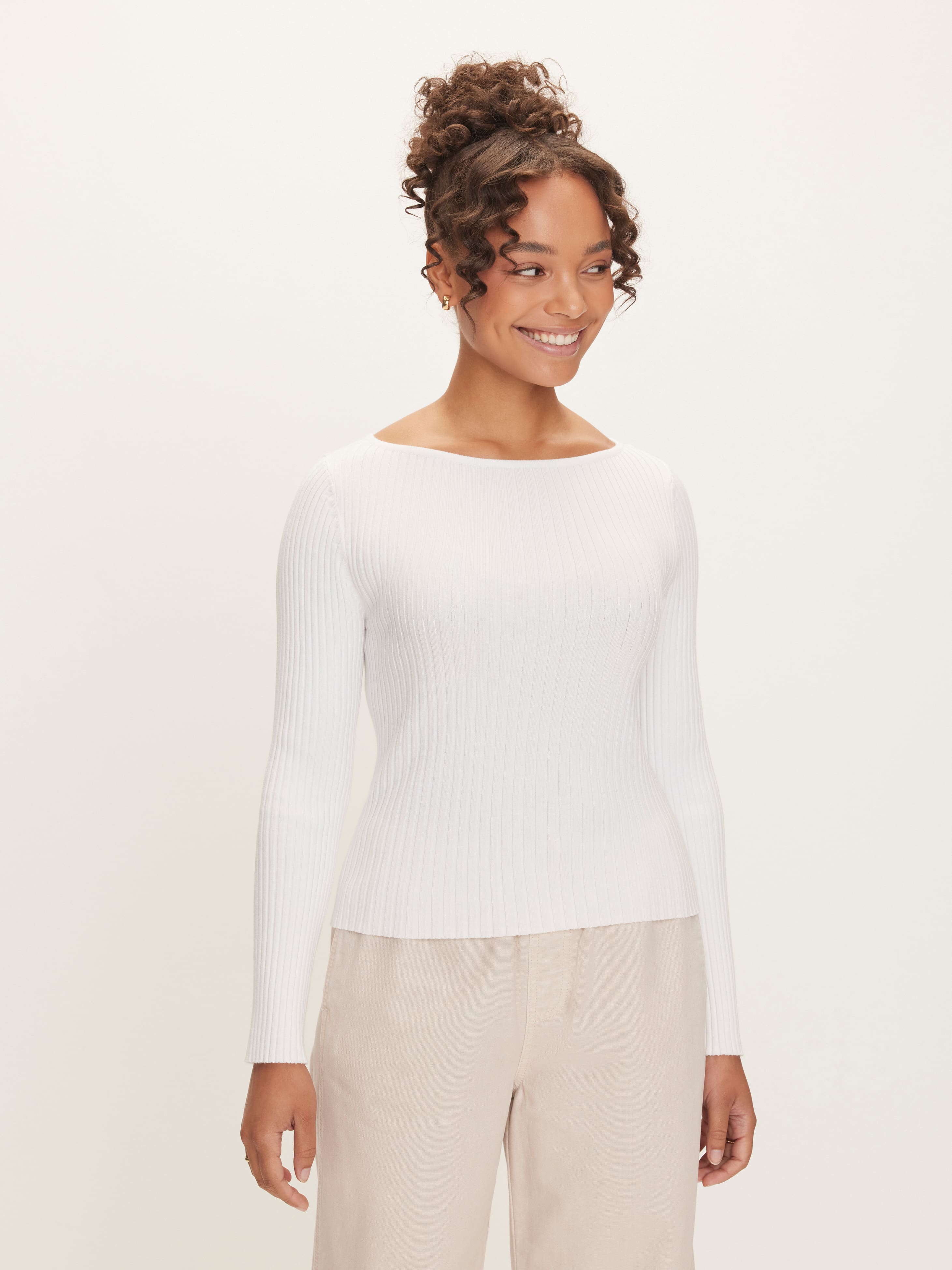 Willow Long Sleeve Boatneck Knit