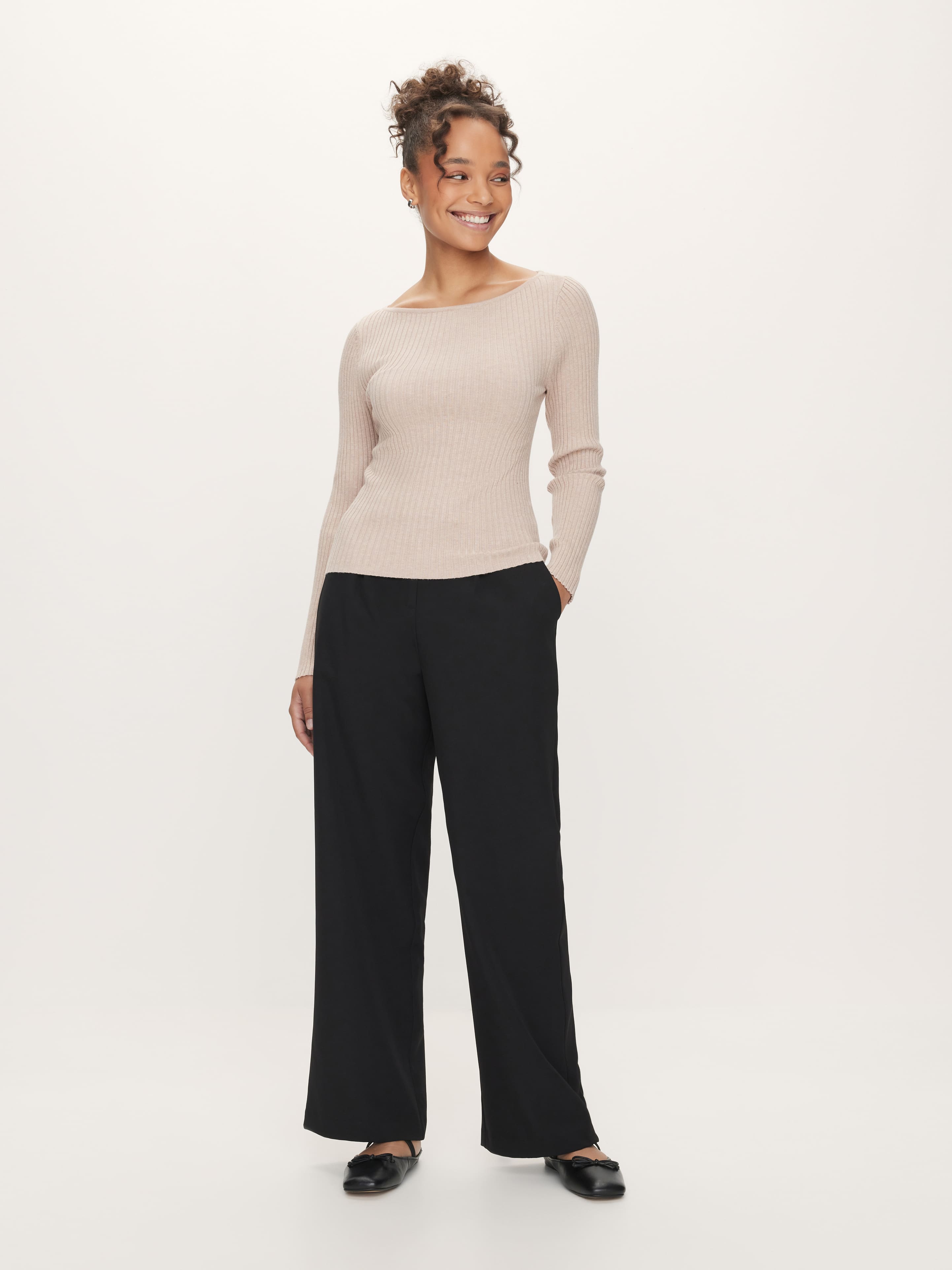 Willow Long Sleeve Boatneck Knit