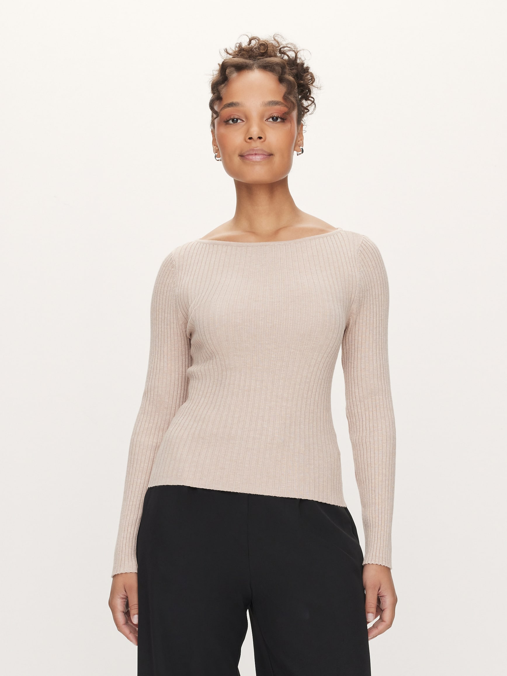 Willow Long Sleeve Boatneck Knit