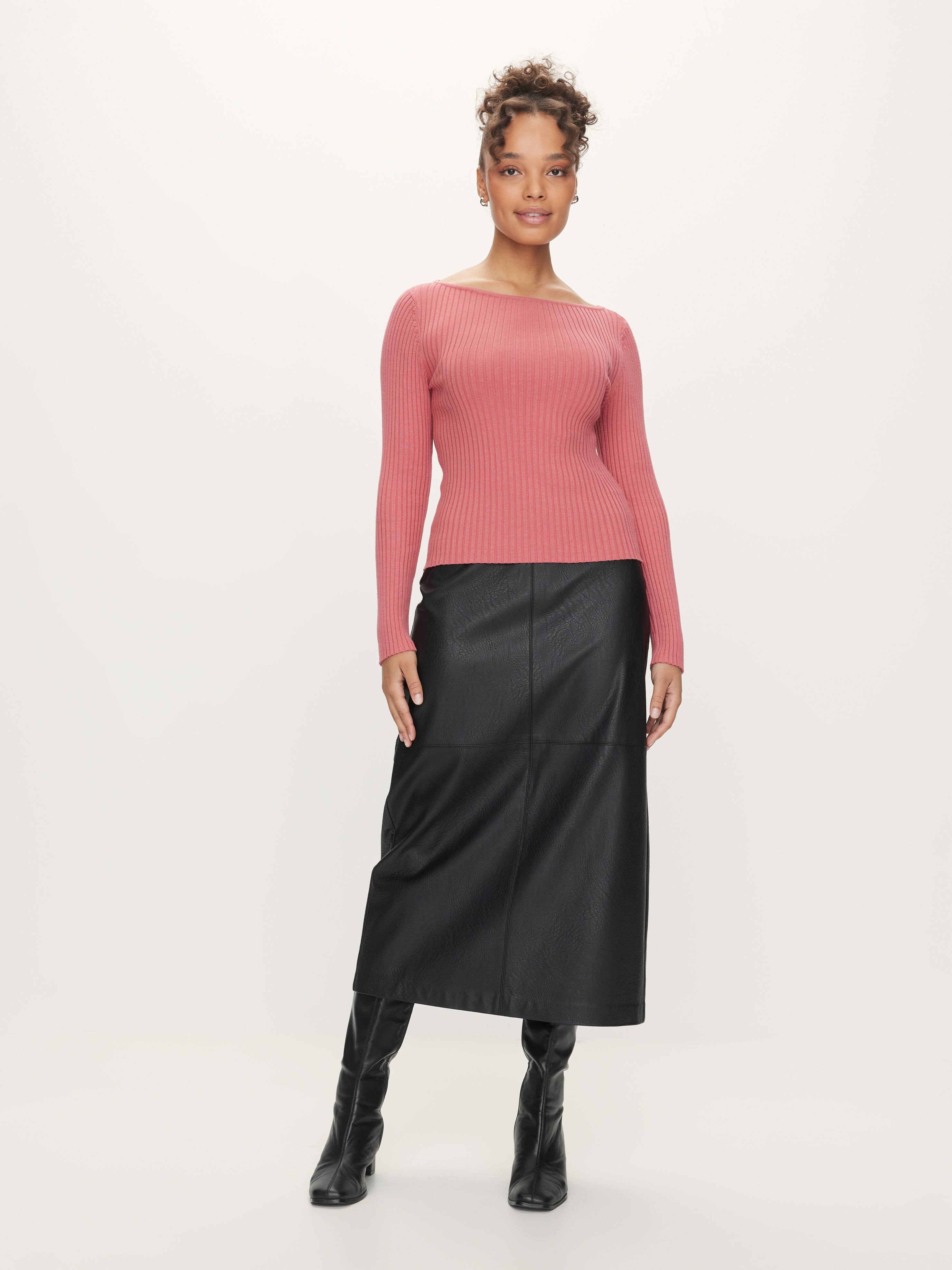 Willow Long Sleeve Boatneck Knit