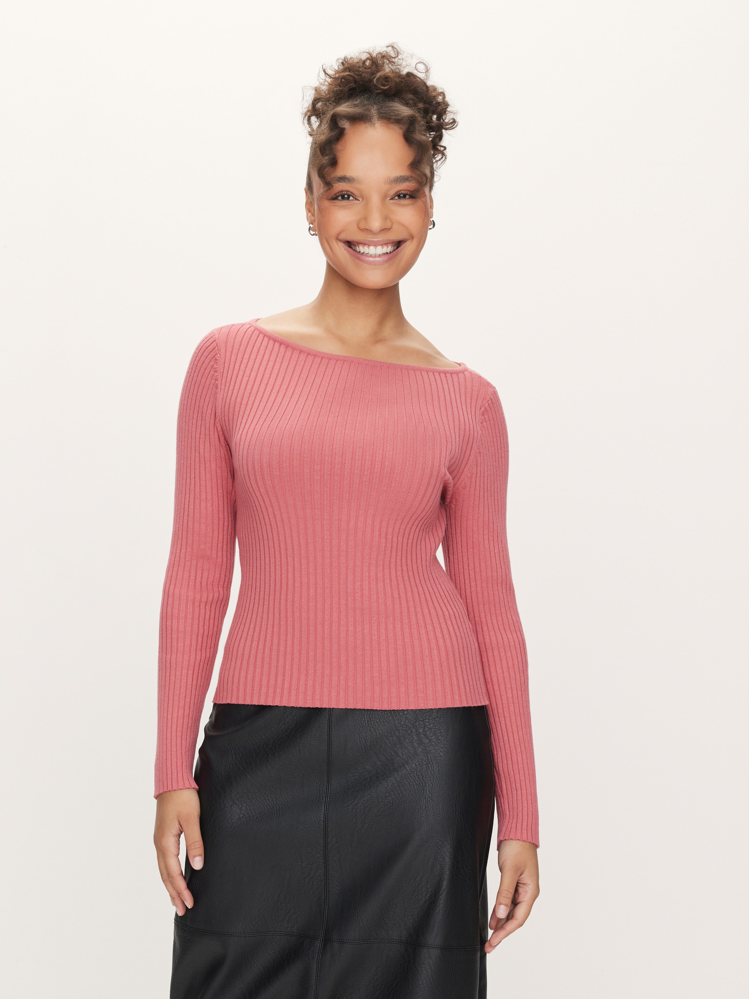 Willow Long Sleeve Boatneck Knit