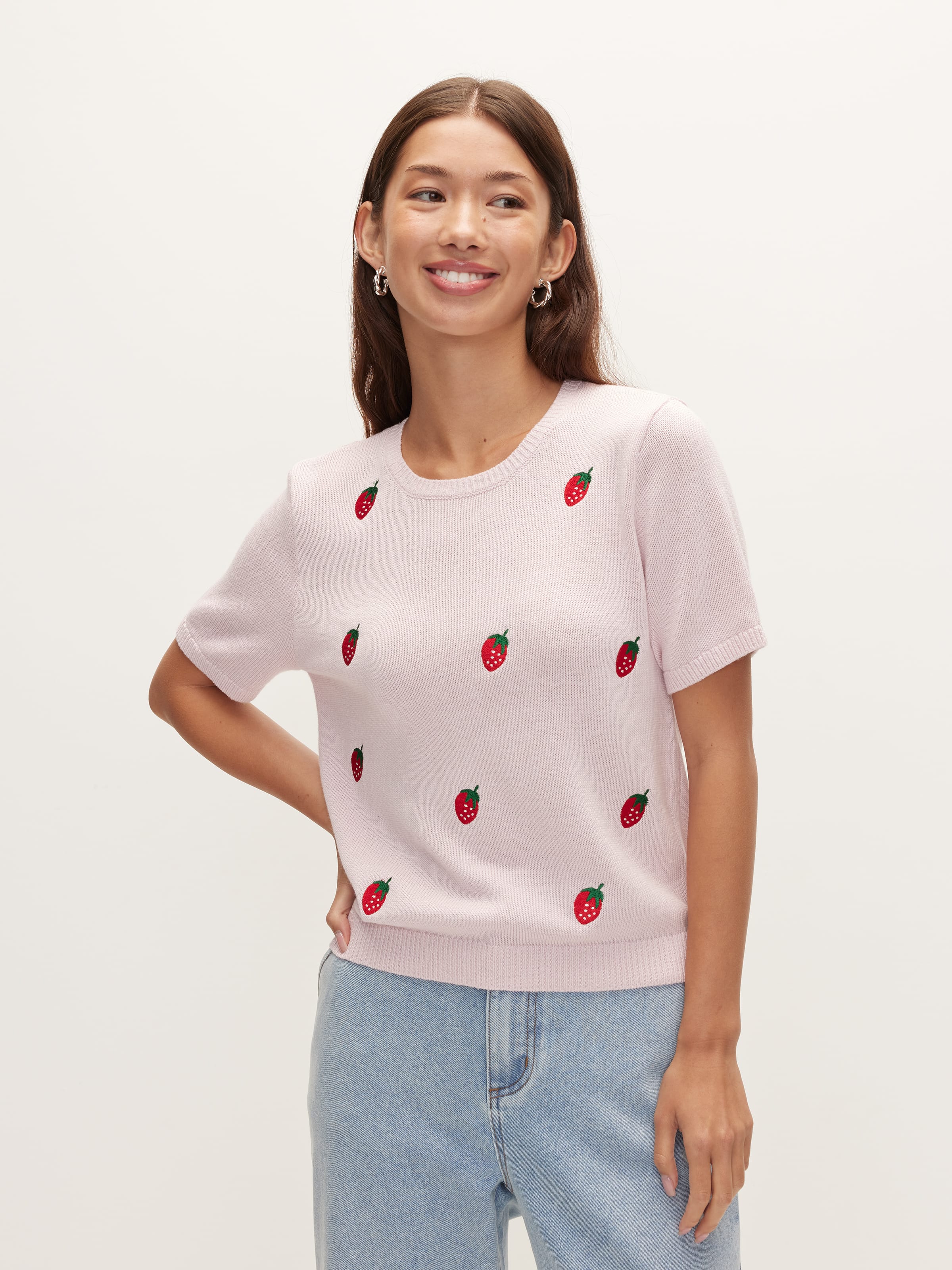 Zoey Embroidered Knit