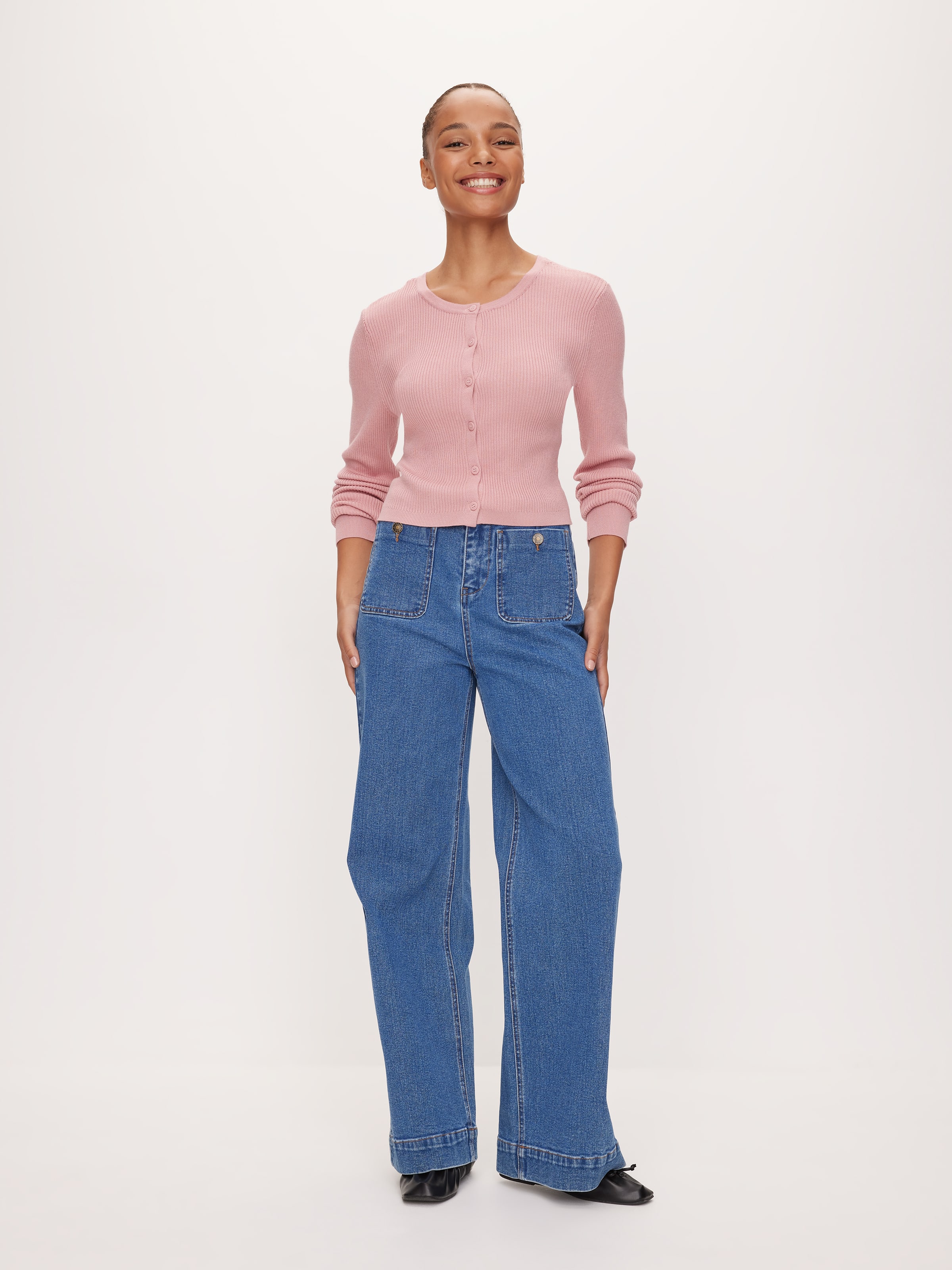Payton Button Through Knit Cardi