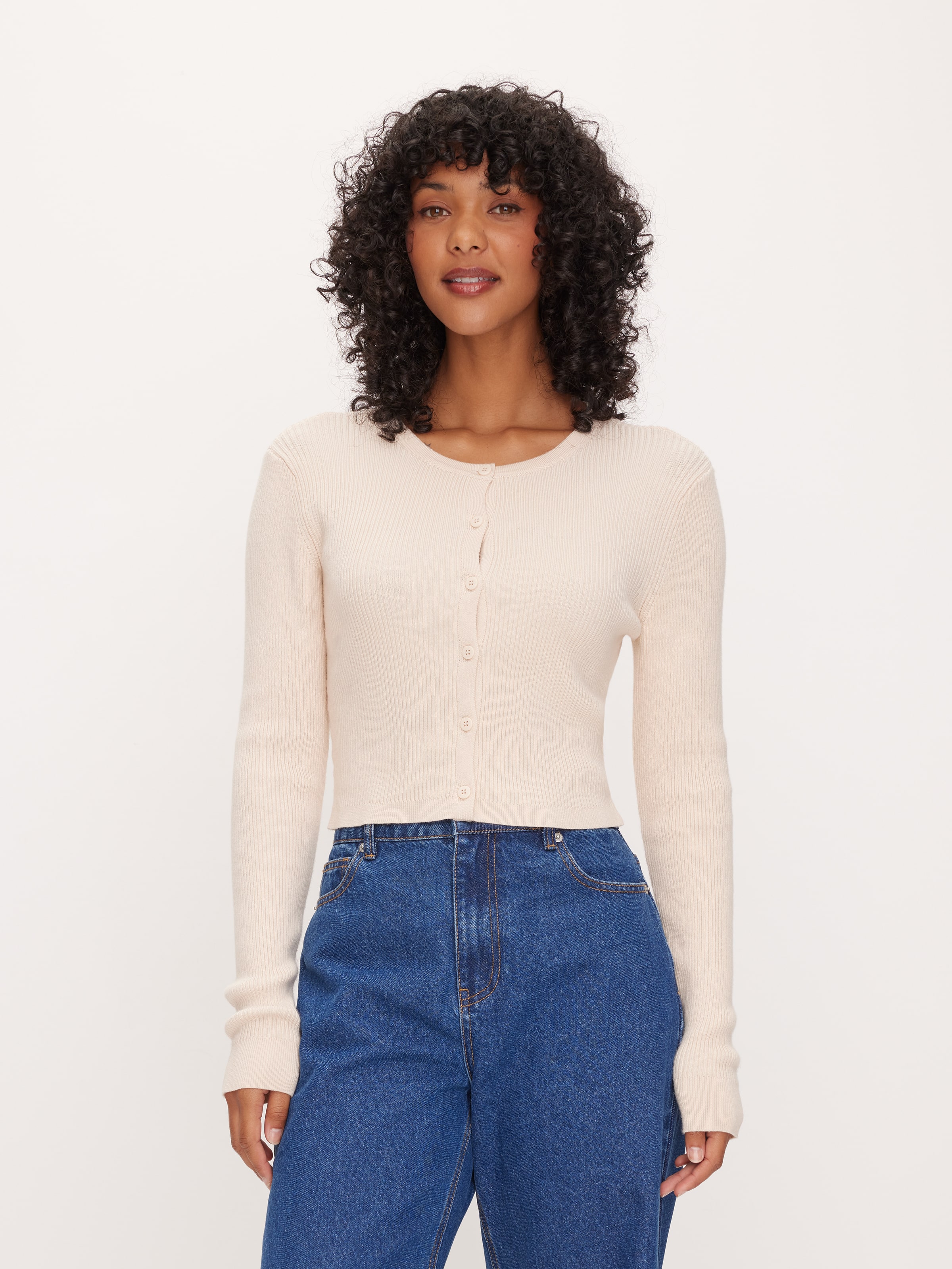 Payton Button Through Knit Cardi