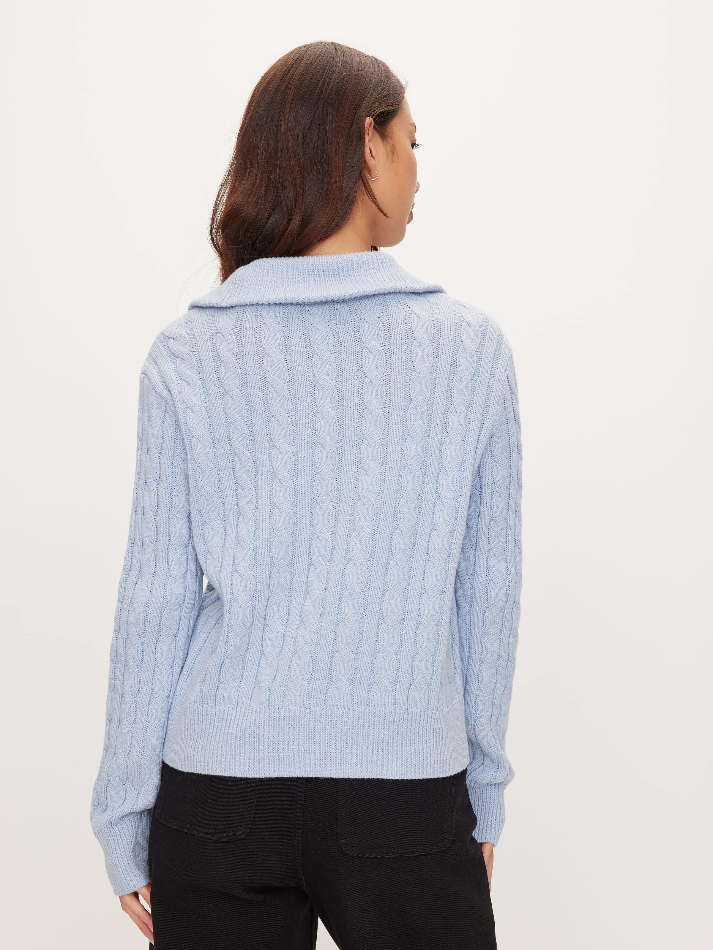 Image for Cable Quarter Zip Knit from JustGroupNZ
