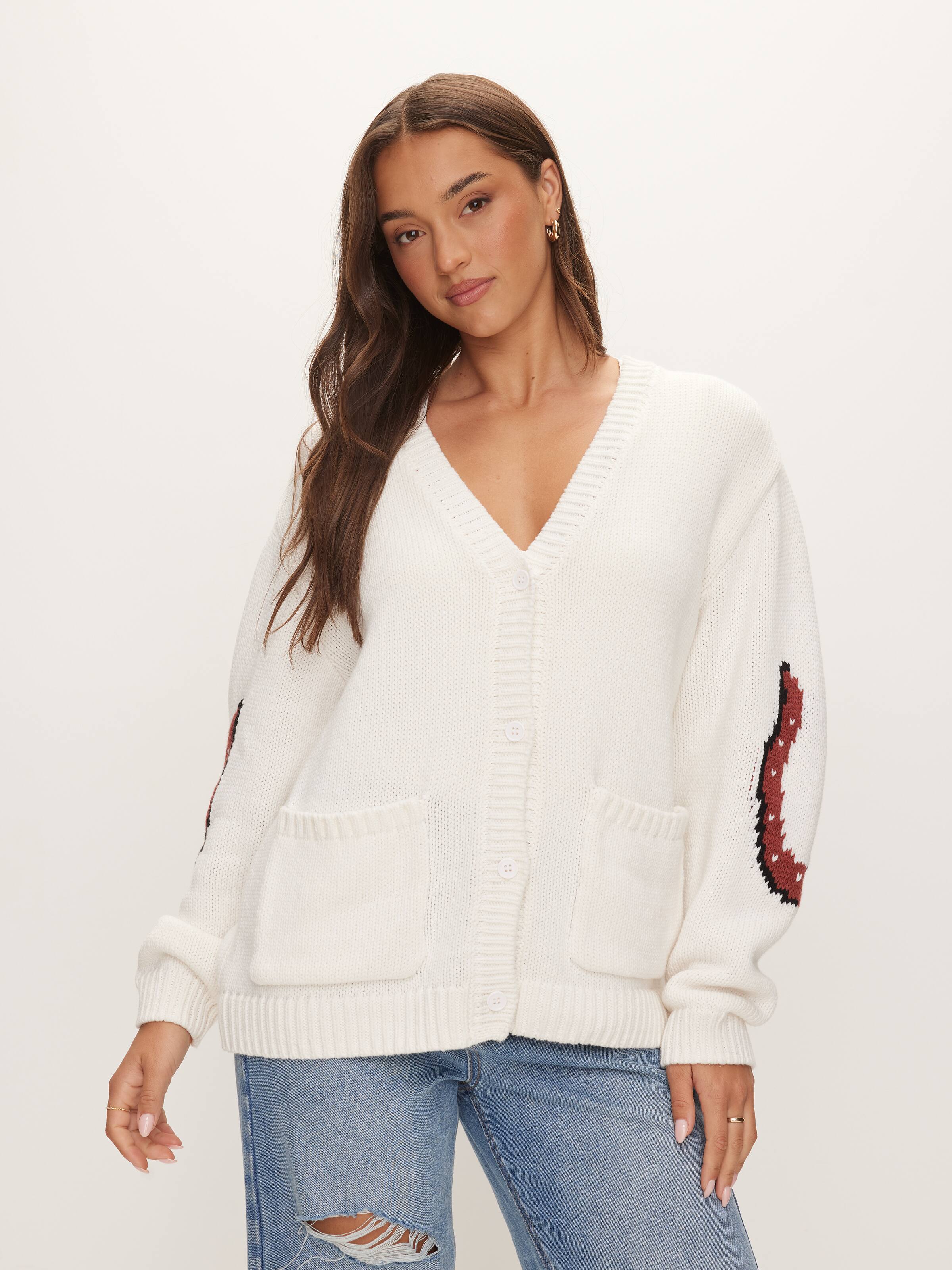 Image for Oversized Animal Long Sleeve Cardi from JustGroupNZ