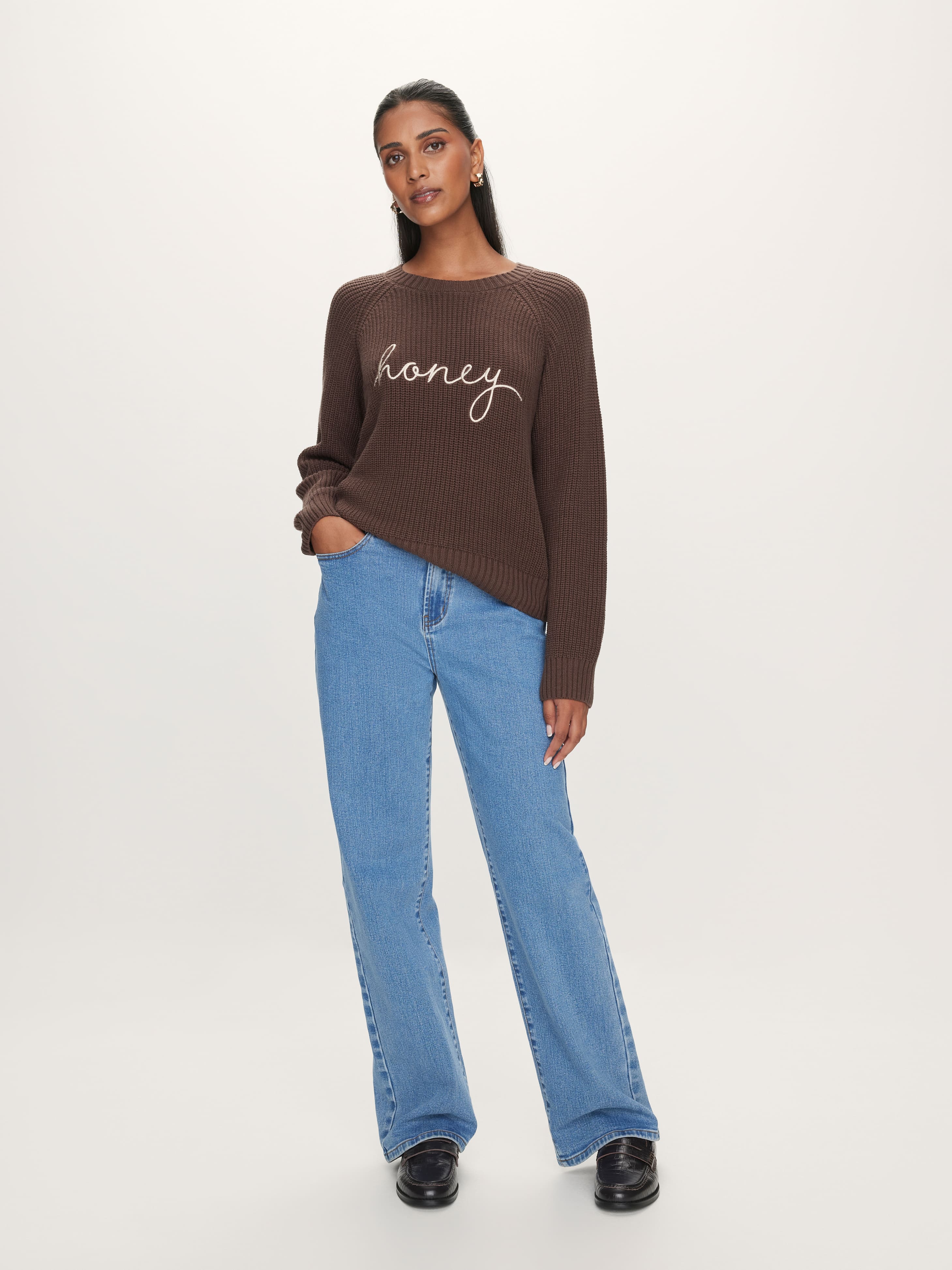 Bianca Novelty Long Sleeve Knit