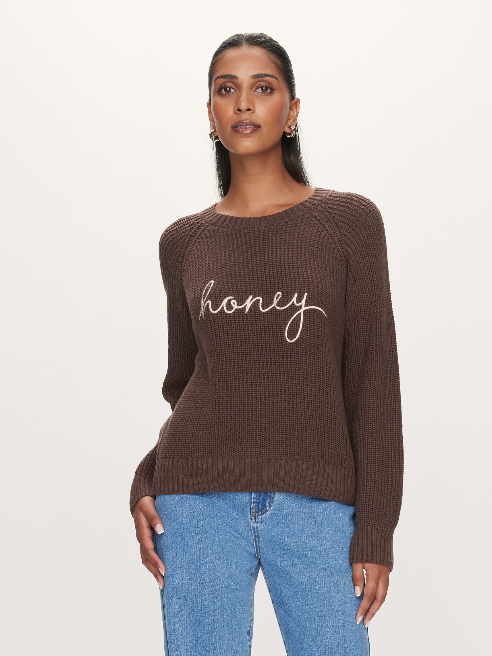 Bianca Novelty Long Sleeve Knit