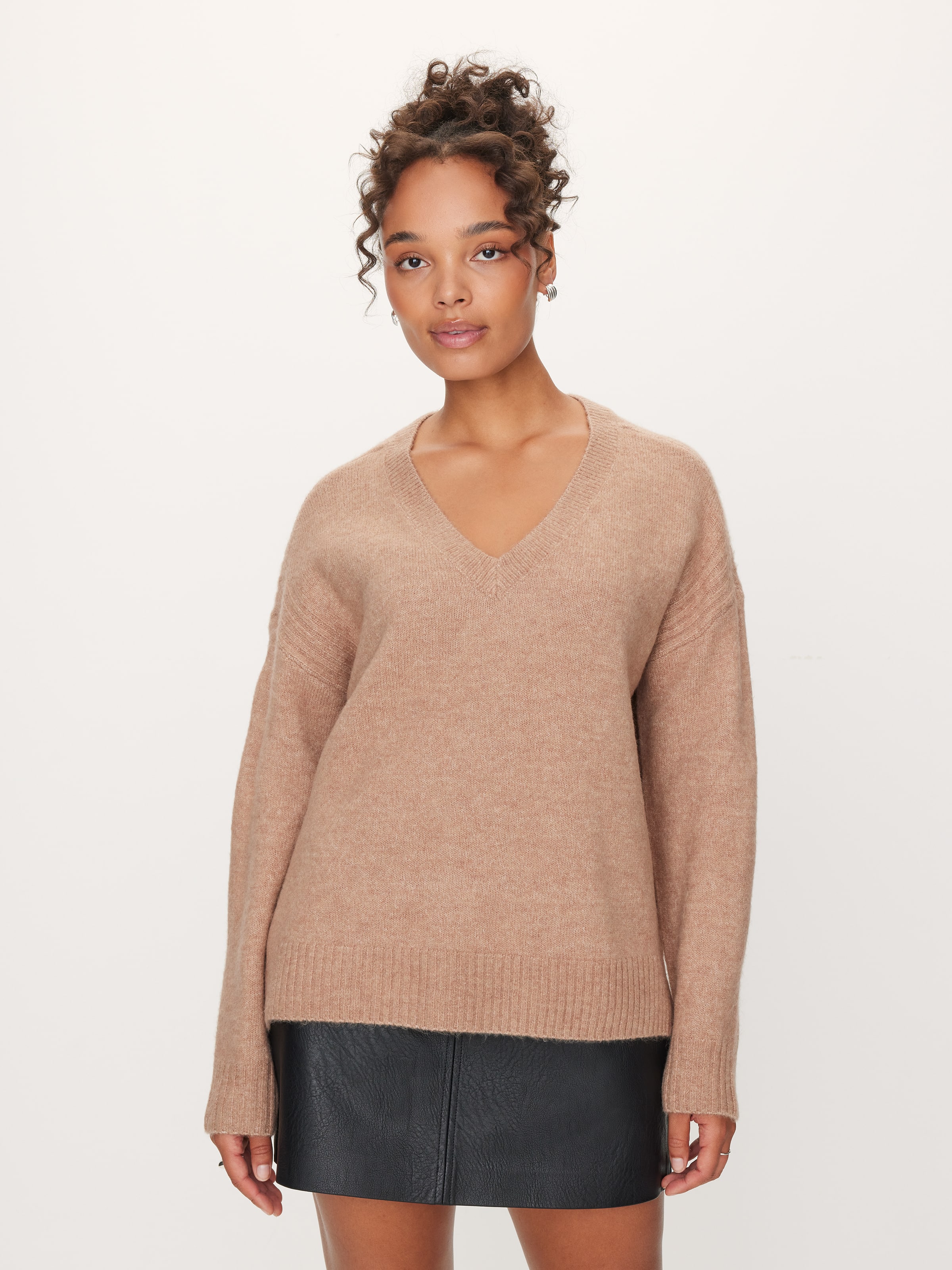 Astra V-Neck Relaxed Knit
