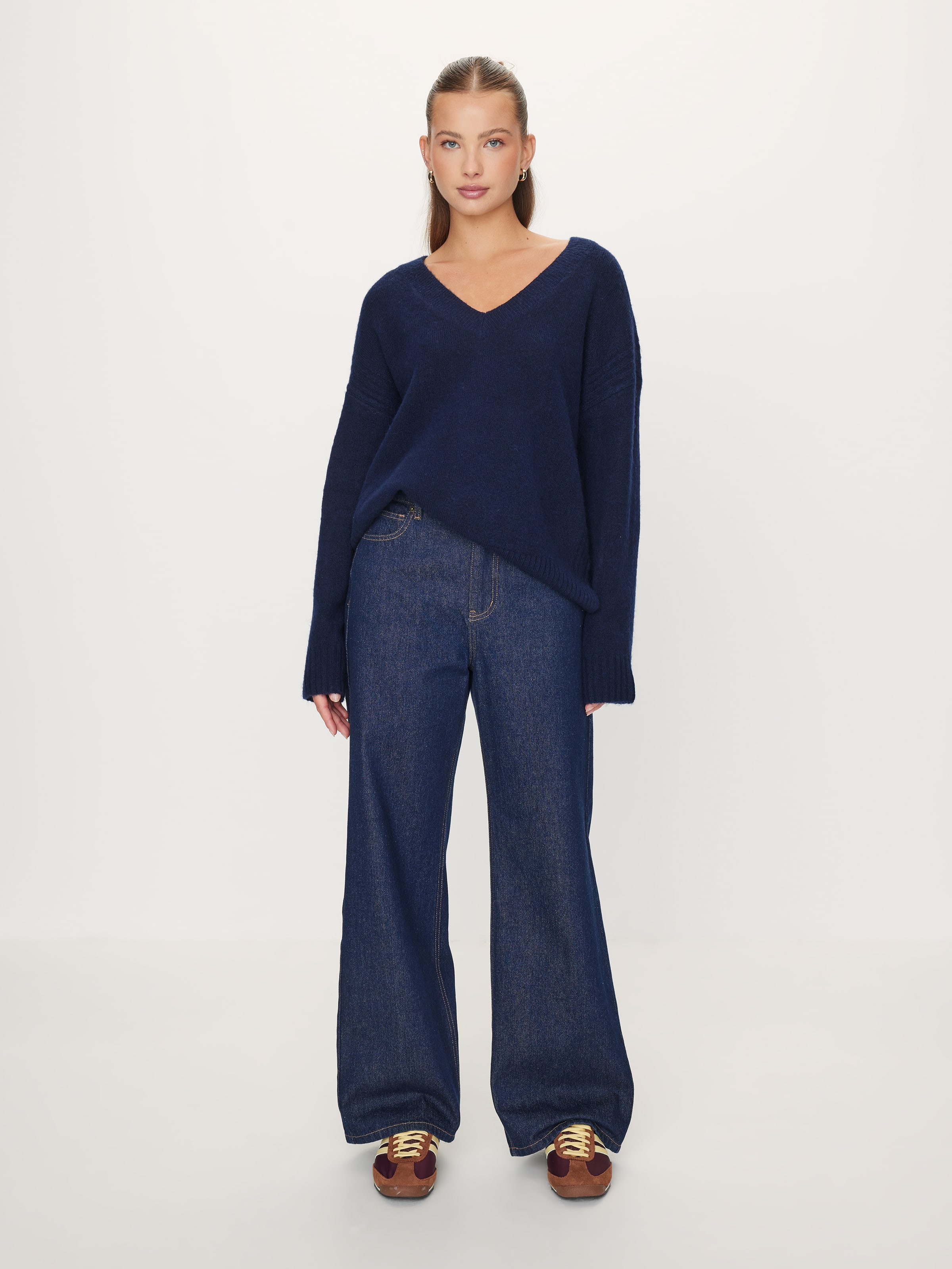 Astra V-Neck Relaxed Knit