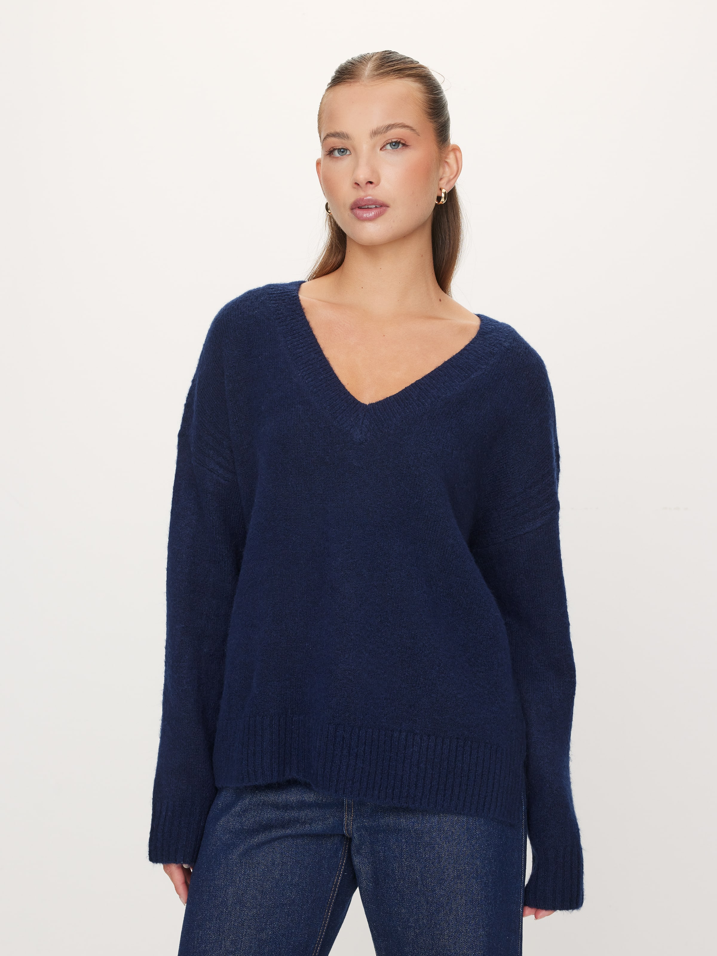 Astra V-Neck Relaxed Knit