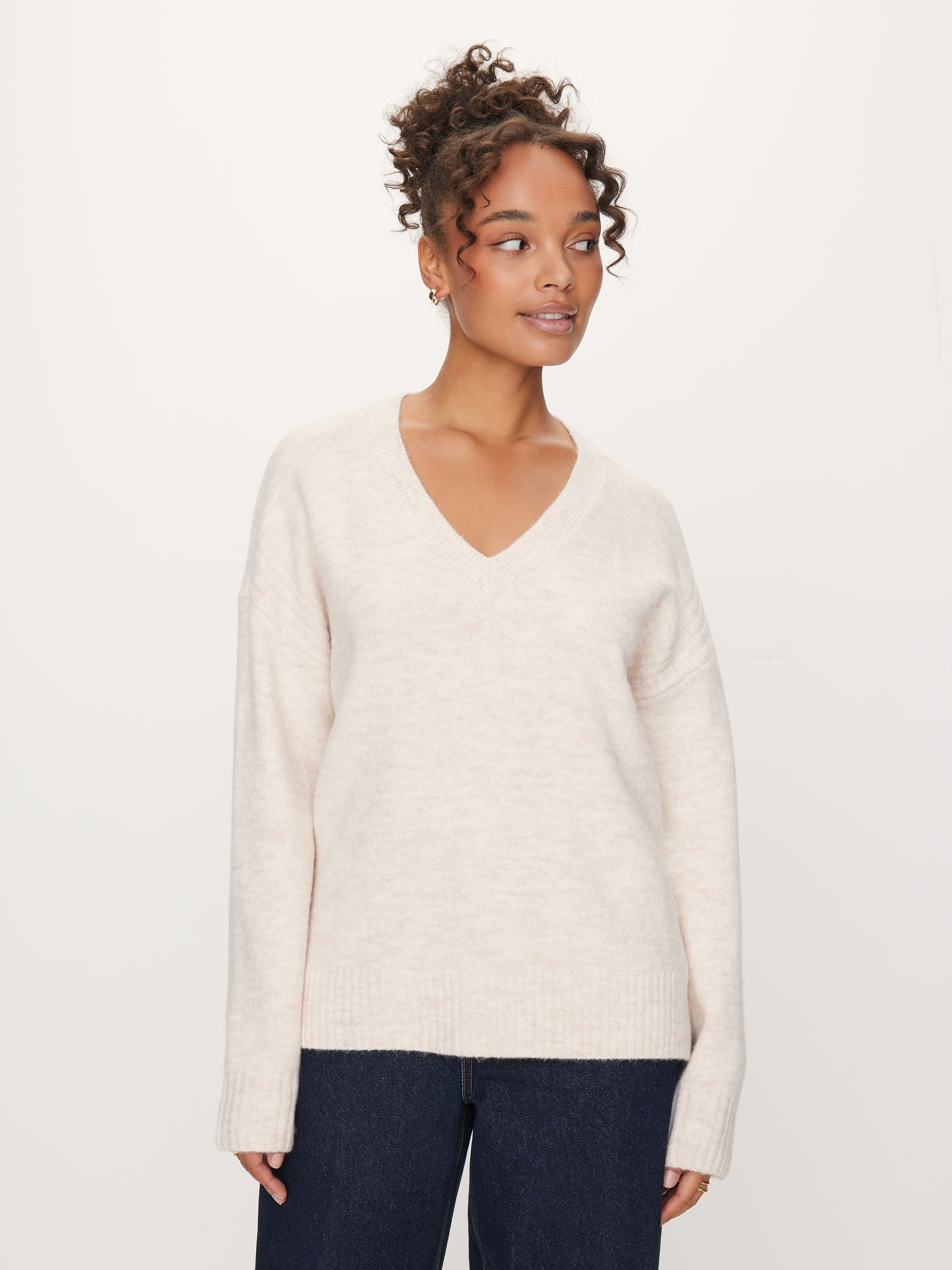 Astra V-Neck Relaxed Knit