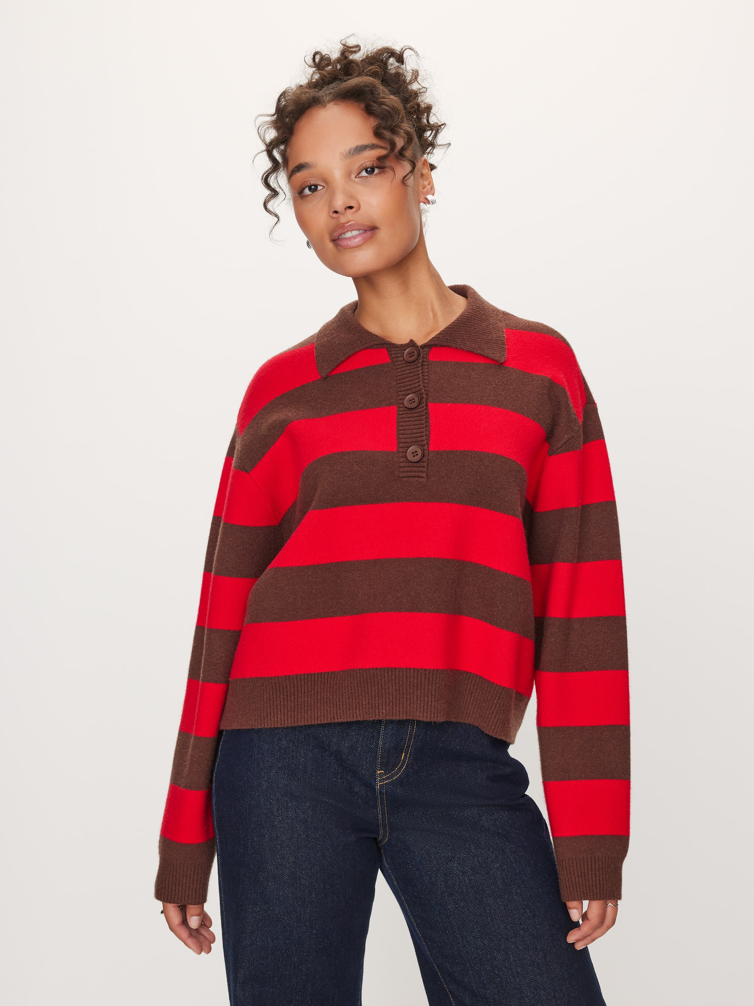 Juniper Relaxed Polo Knit