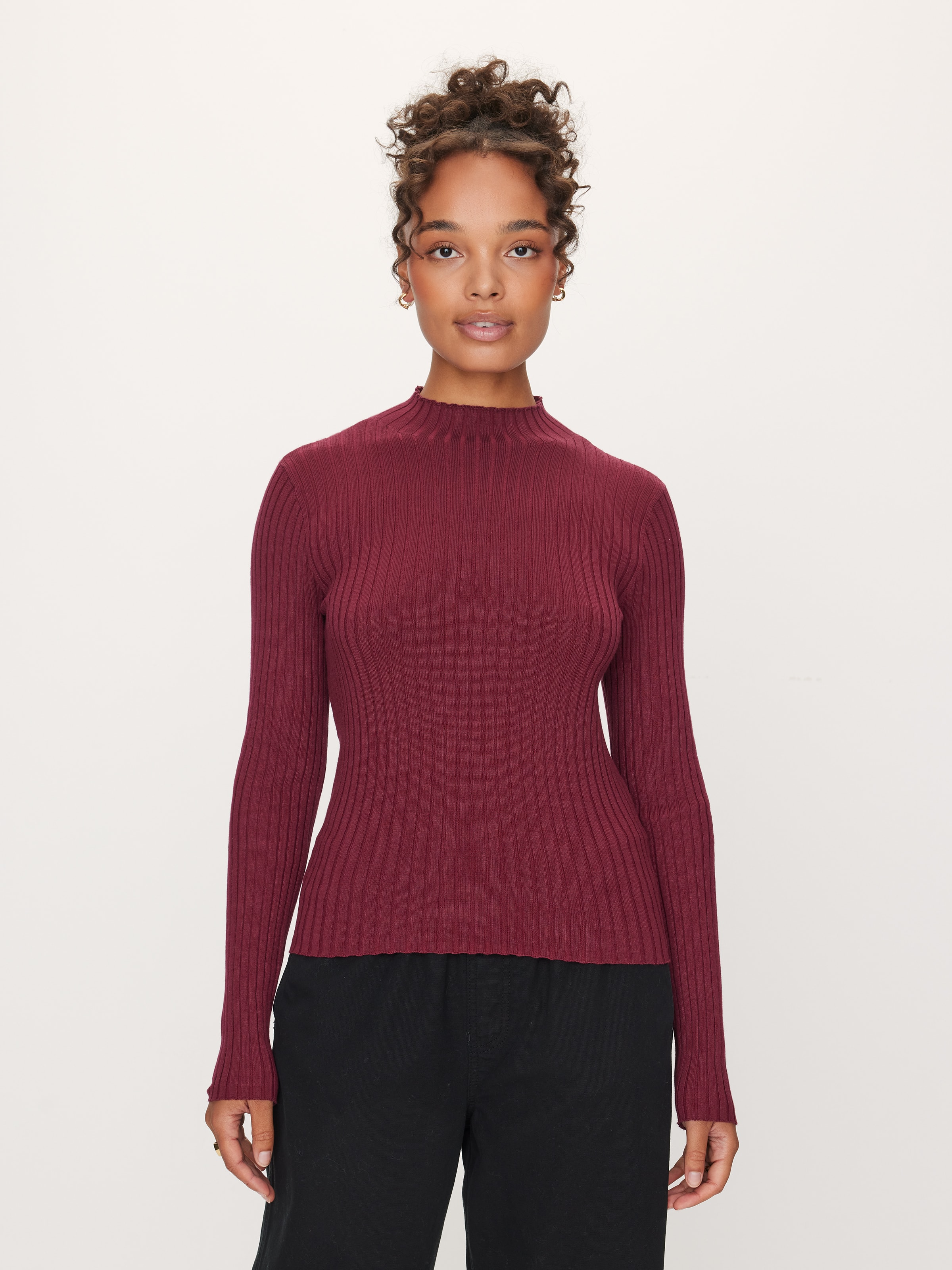 Serena Mock Neck