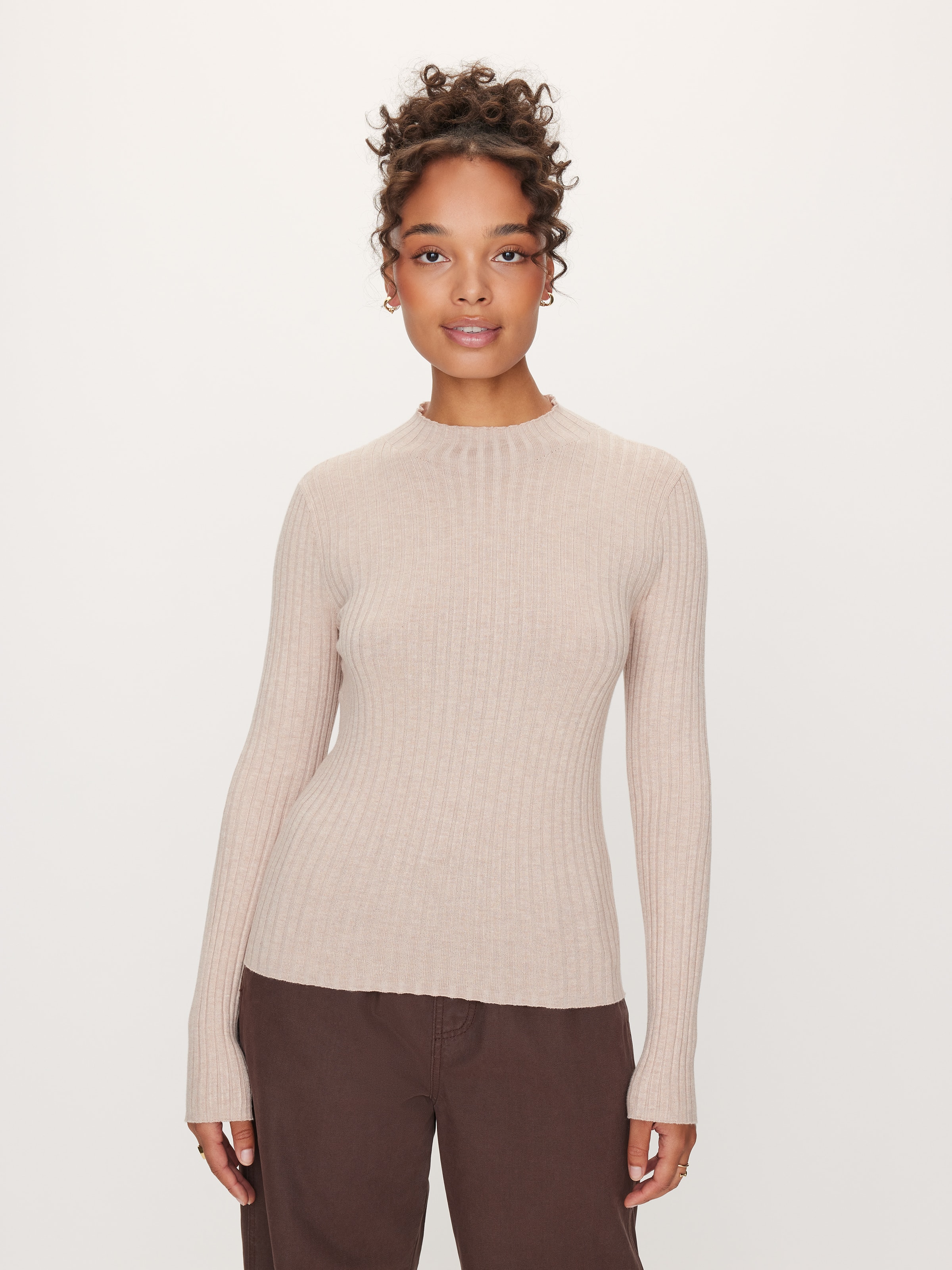 Serena Mock Neck
