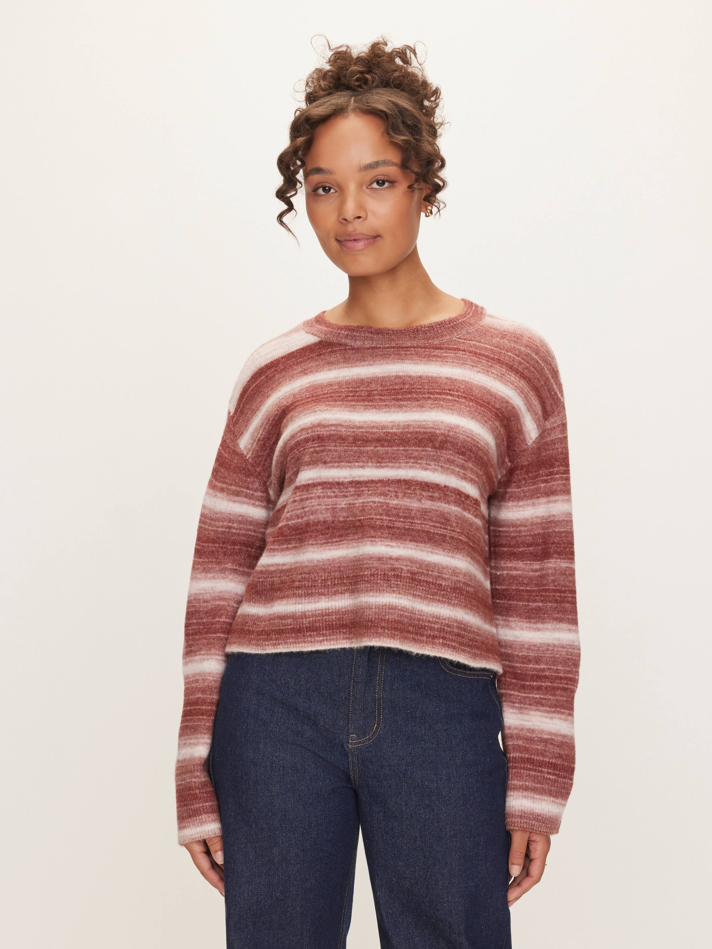 Sasha Crew Neck Long Sleeve Knit